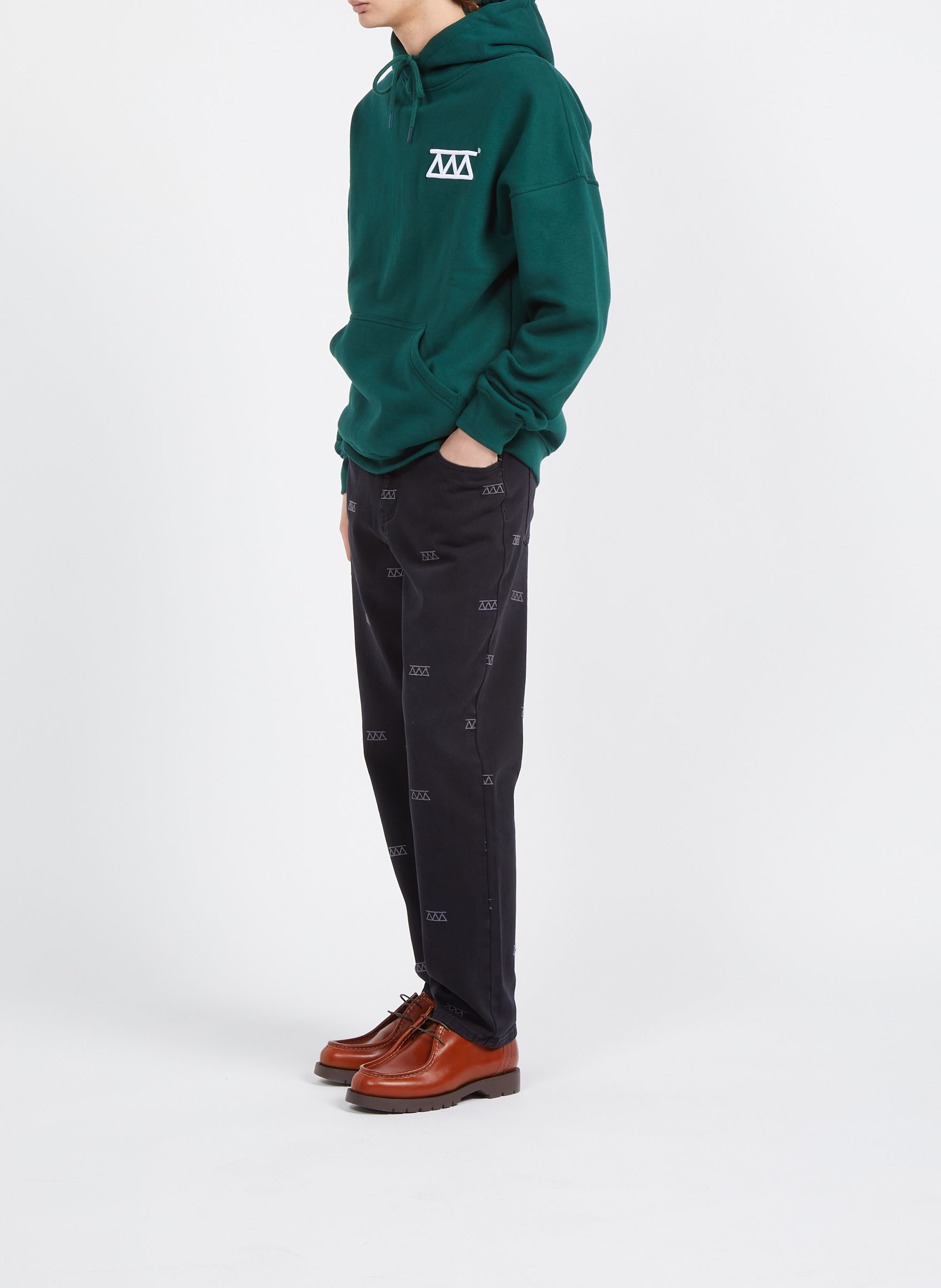Hoodie | Green HOLOGRAM Men
