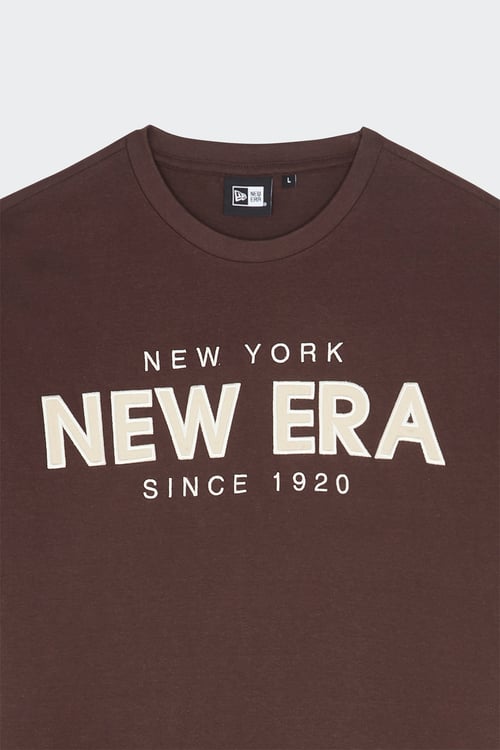 NEW ERA T-shirt Brown