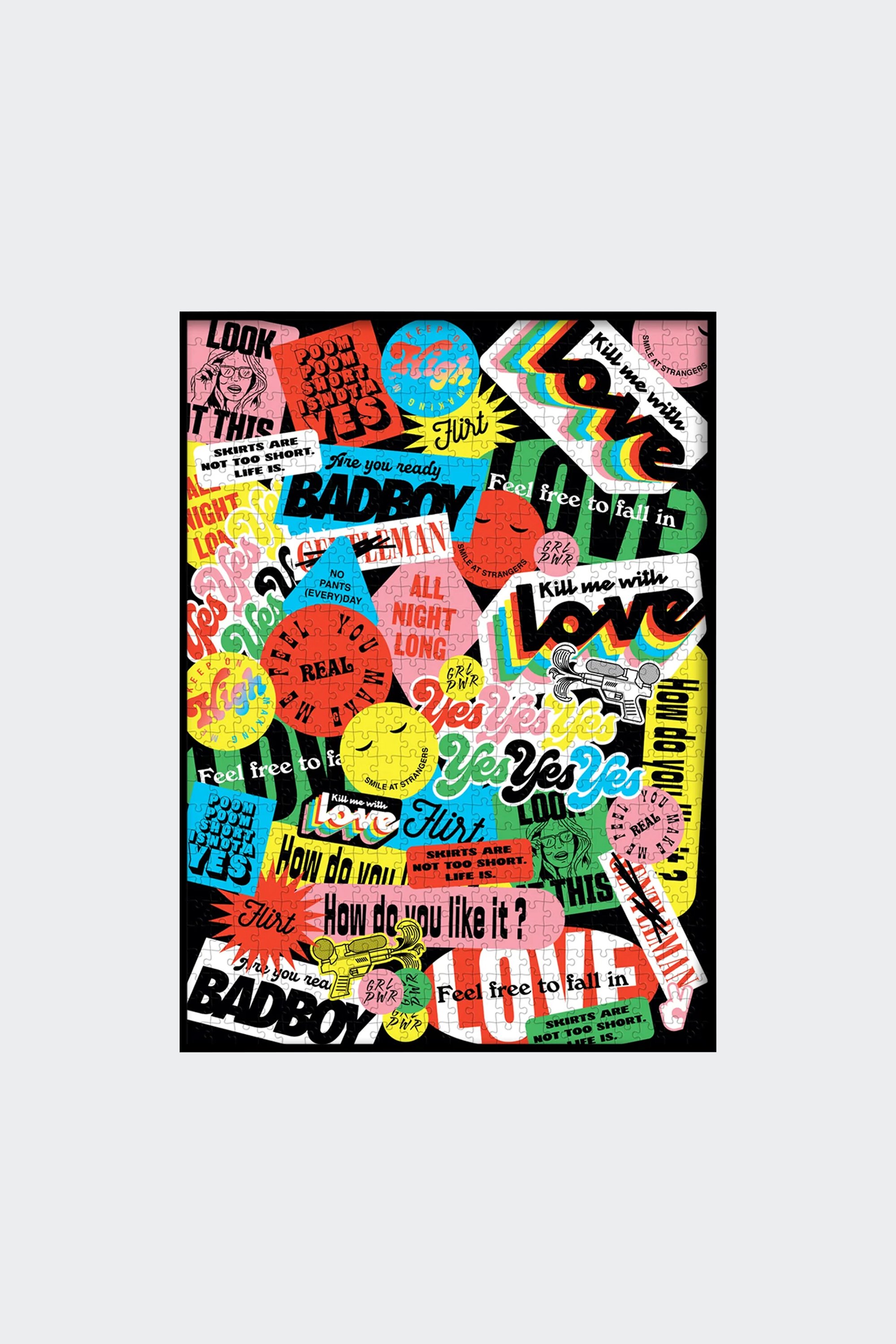 Puzzle | Multicolored by PIECE AND LOVE Puzzle Multicolored