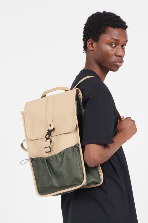 RAINS Sac à dos Beige