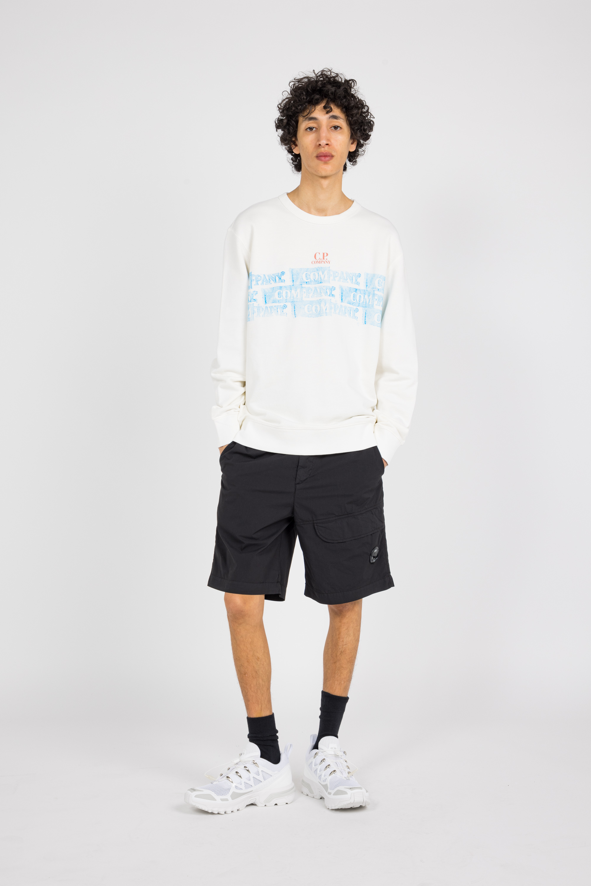 Sweatshirt Blanc