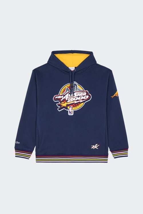 MITCHELL & NESS Hoodie Blue