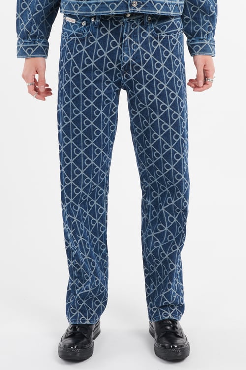 CALVIN KLEIN Jean Bleu