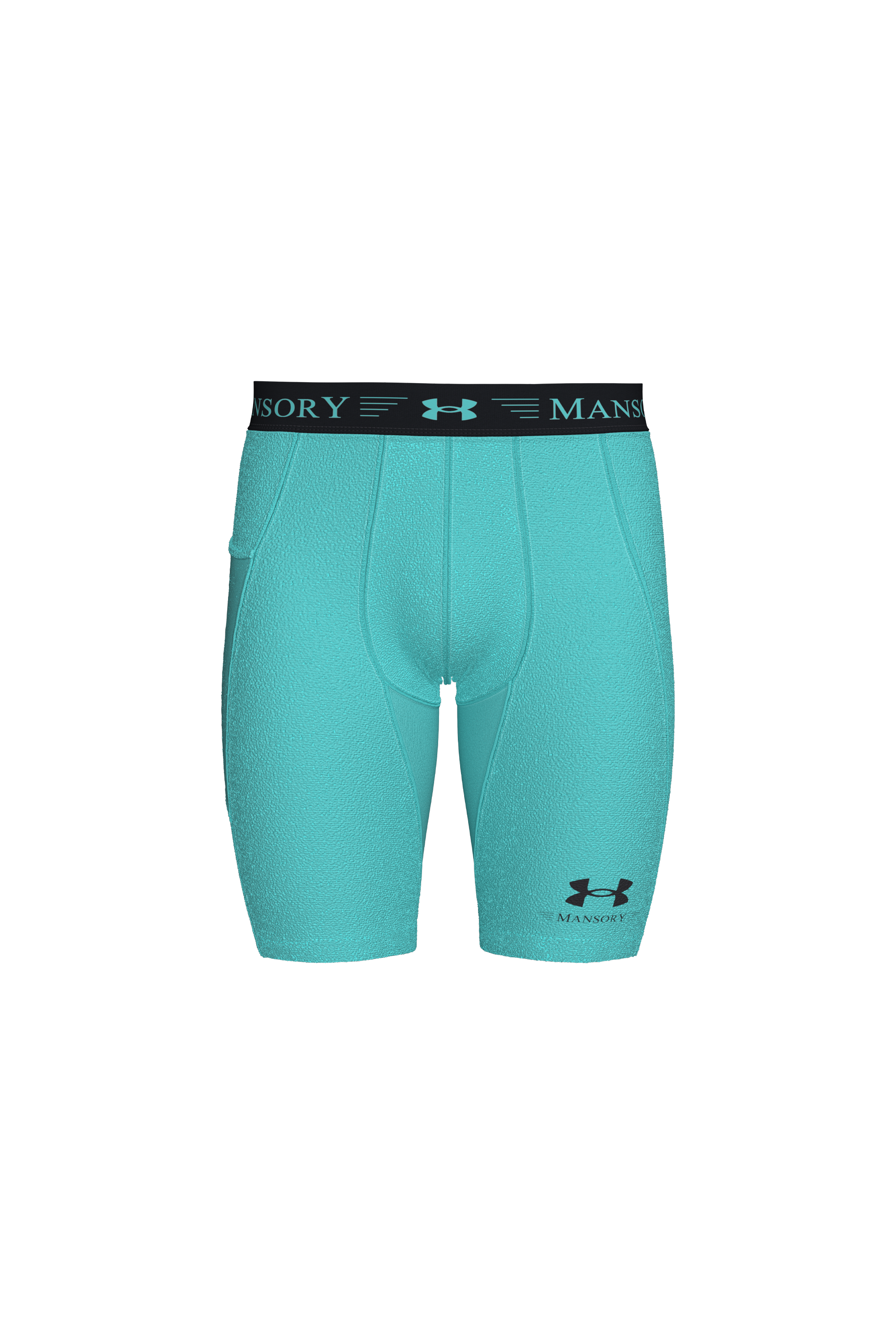 Short cycliste Bleu