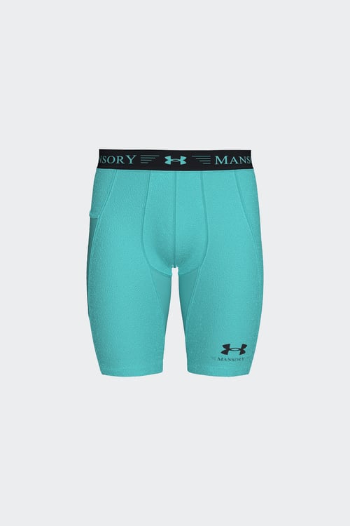 UNDER ARMOUR Short cycliste Bleu