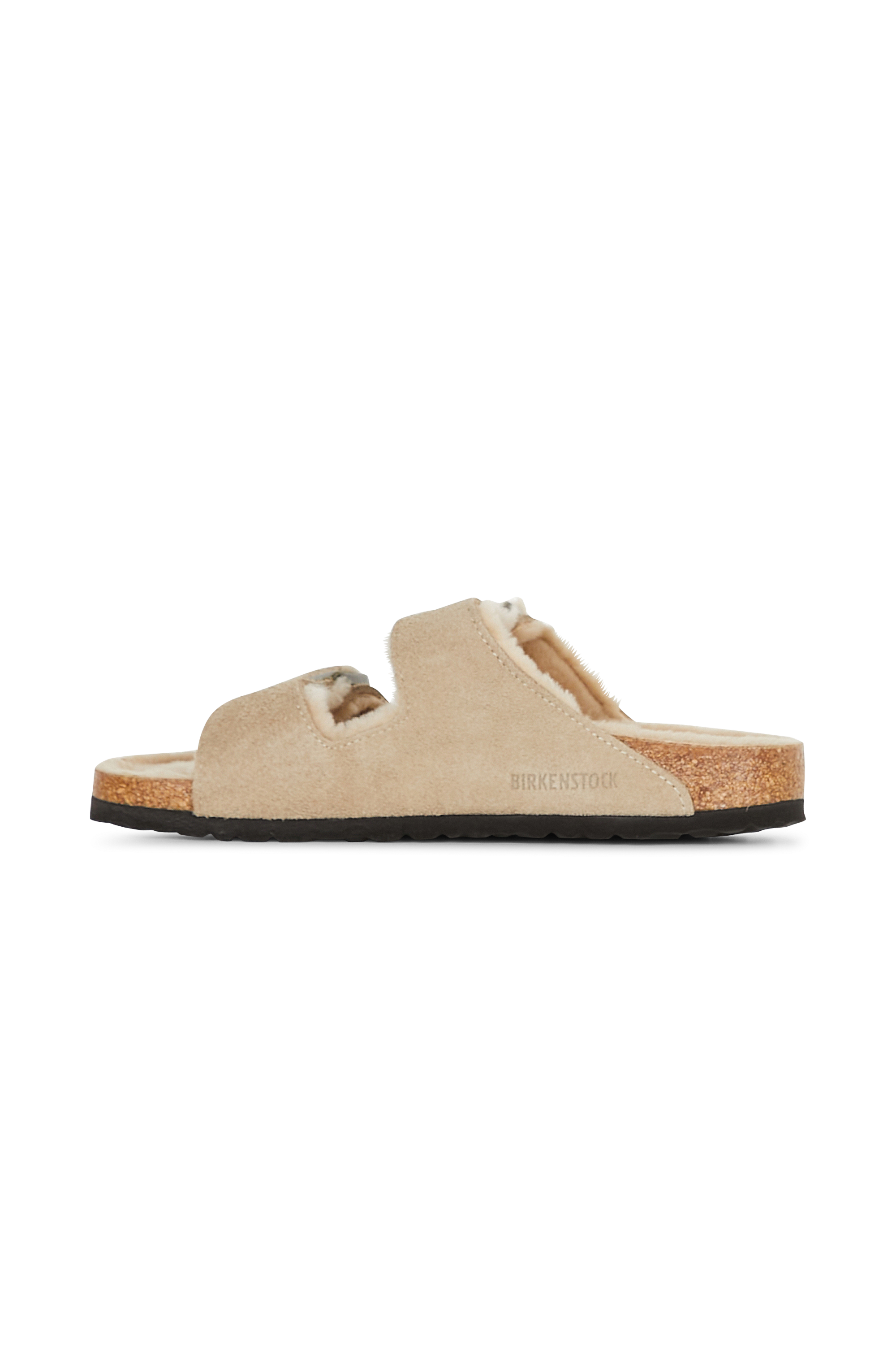 Sandales plates Beige