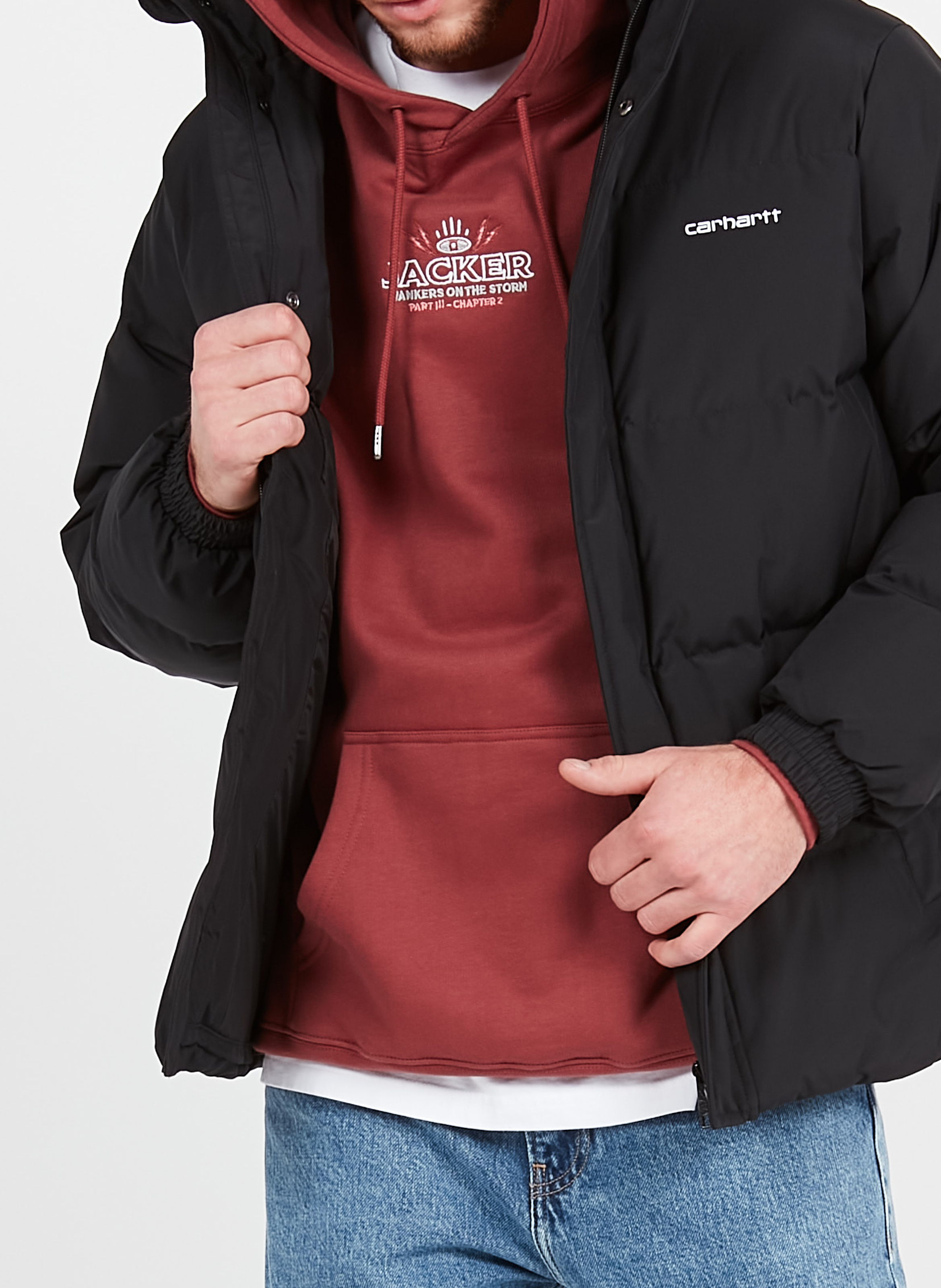 Doudoune à col montant | Noir CARHARTT WIP Homme