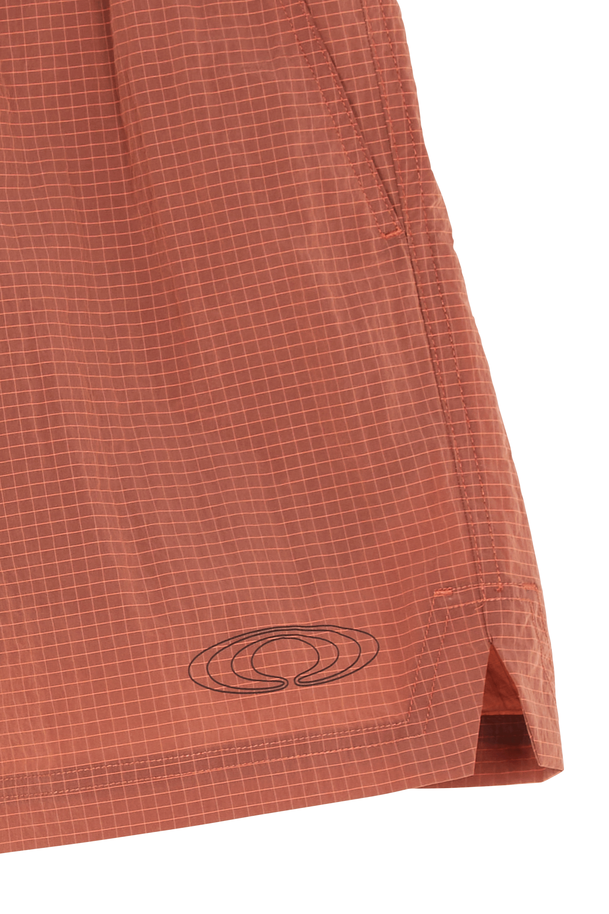 Short de bain RAINS Marron