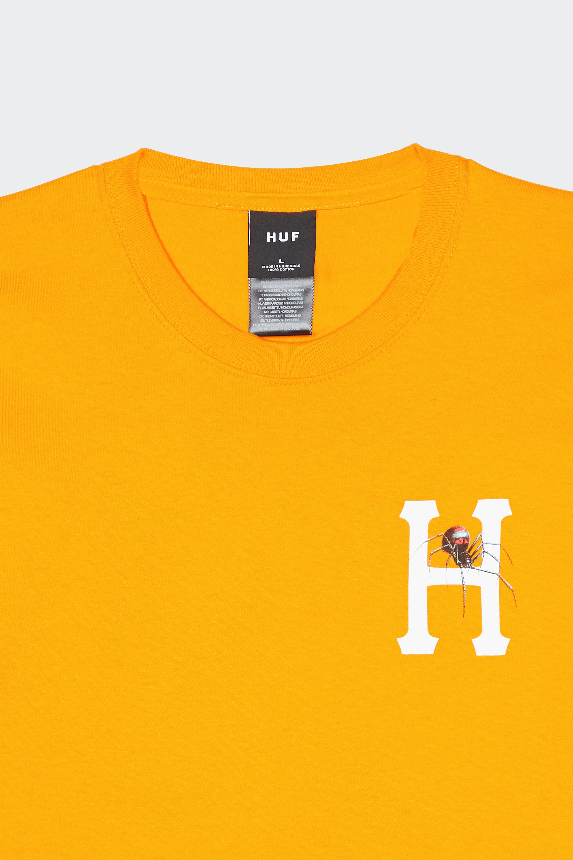 T-shirt | Yellow by HUF T-shirt Yellow