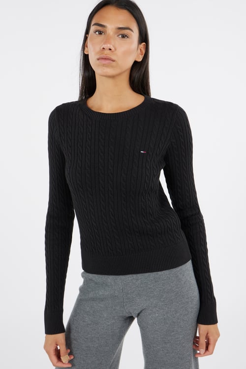 TOMMY JEANS Sweater Black