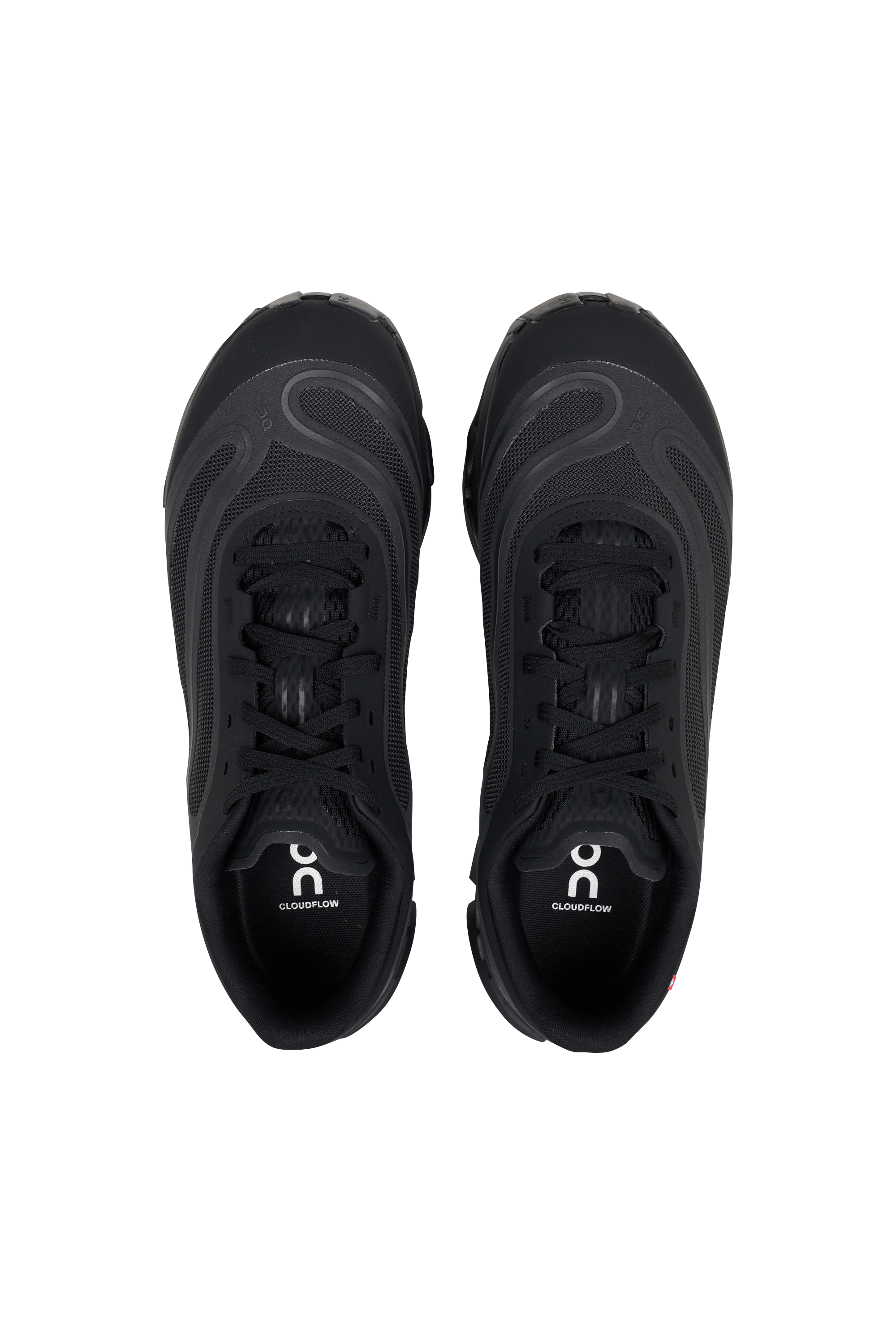 Men?s Storm 96 LO fabric and leather sneakers | Black ON Men