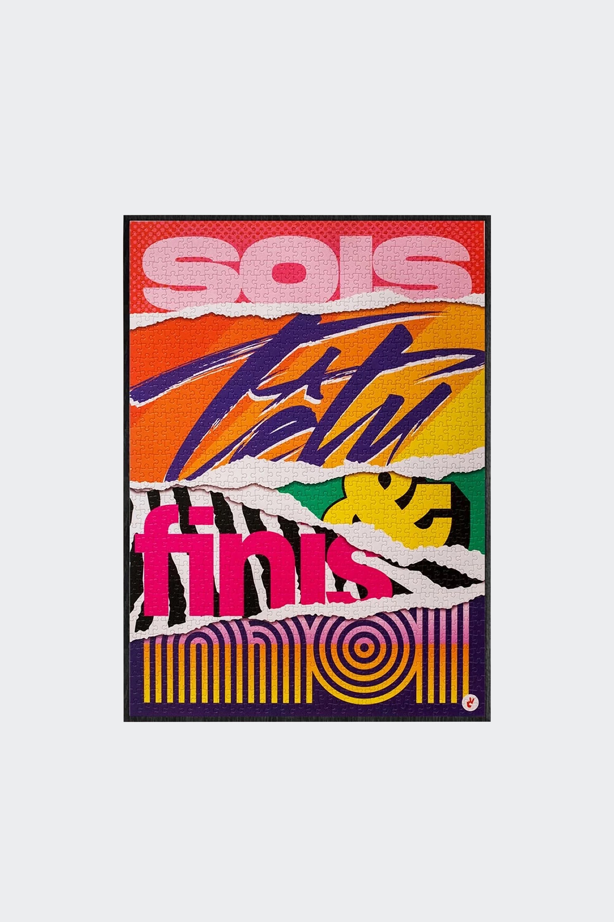 Puzzle | Multicolored by PIECE AND LOVE Puzzle Multicolored