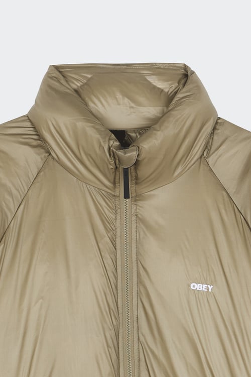 OBEY Doudoune Kaki