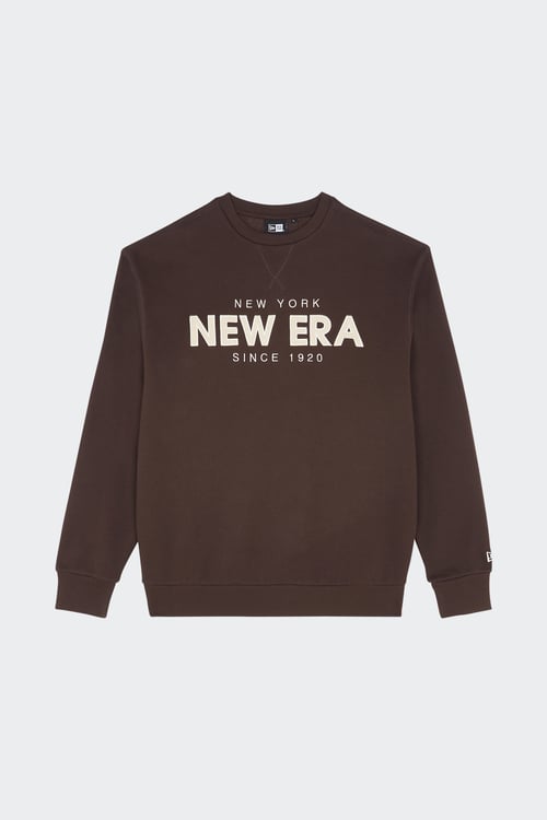 NEW ERA Sweatshirt Marron