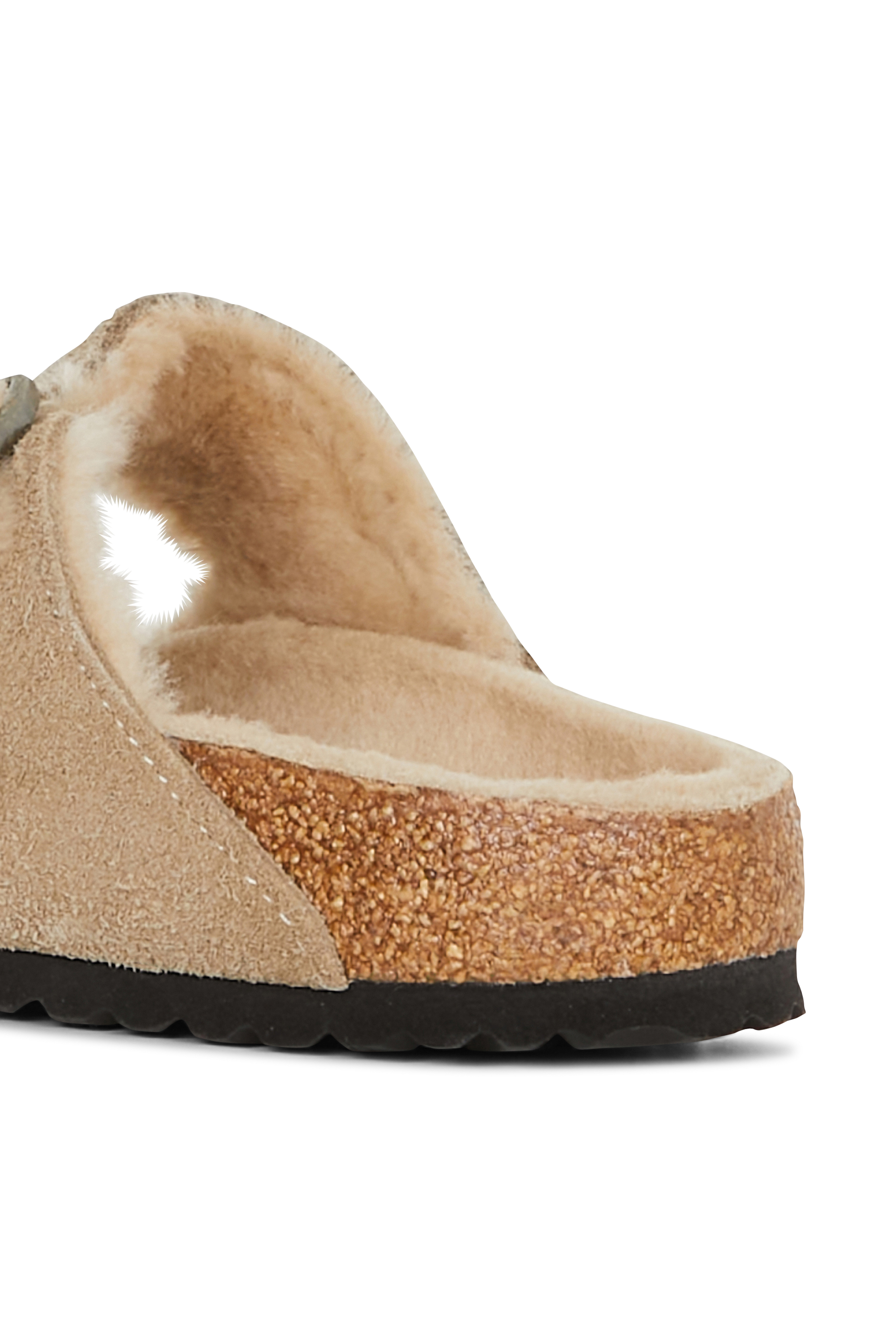 Sandales plates Beige