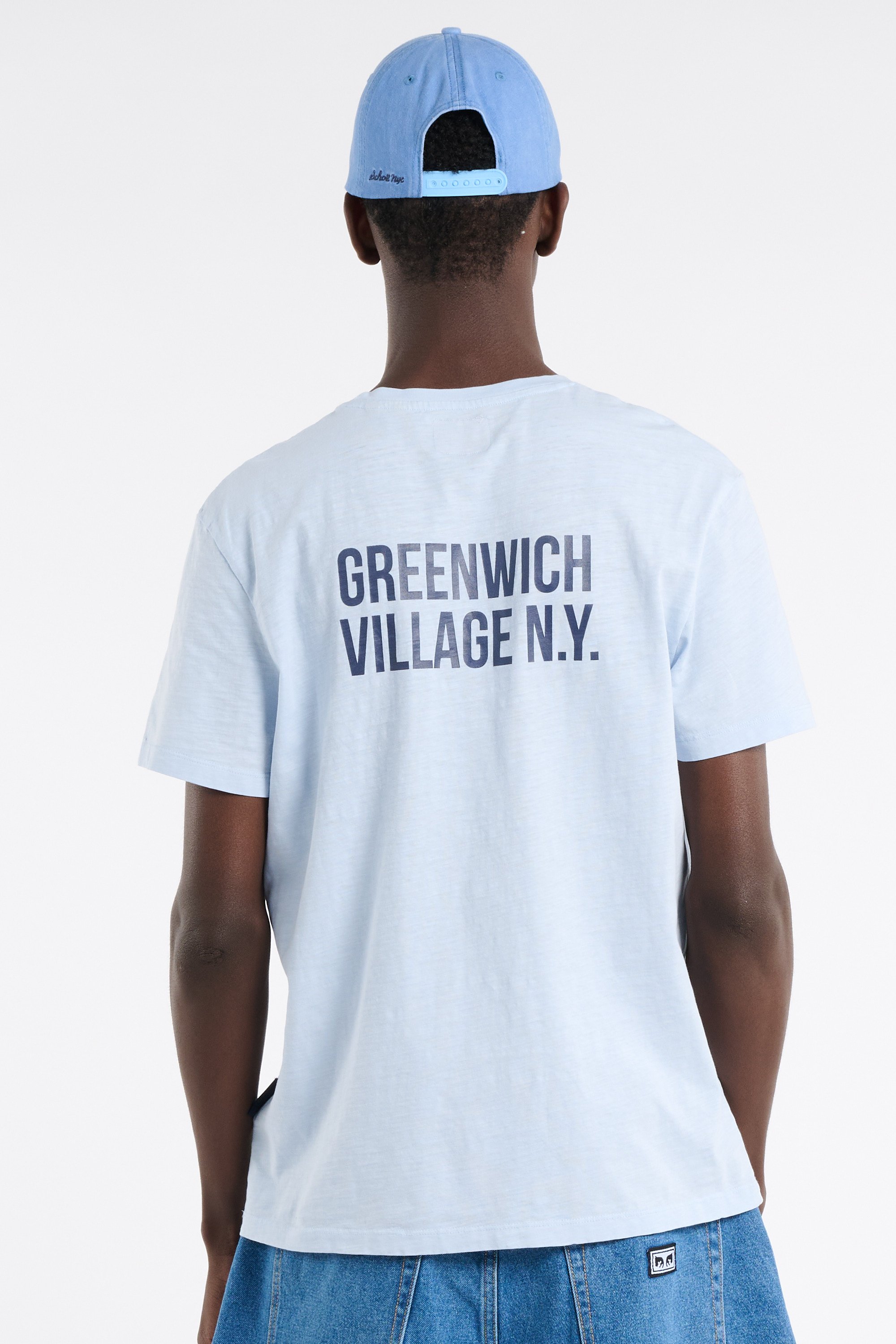T-shirt | Blue SCHOTT Men