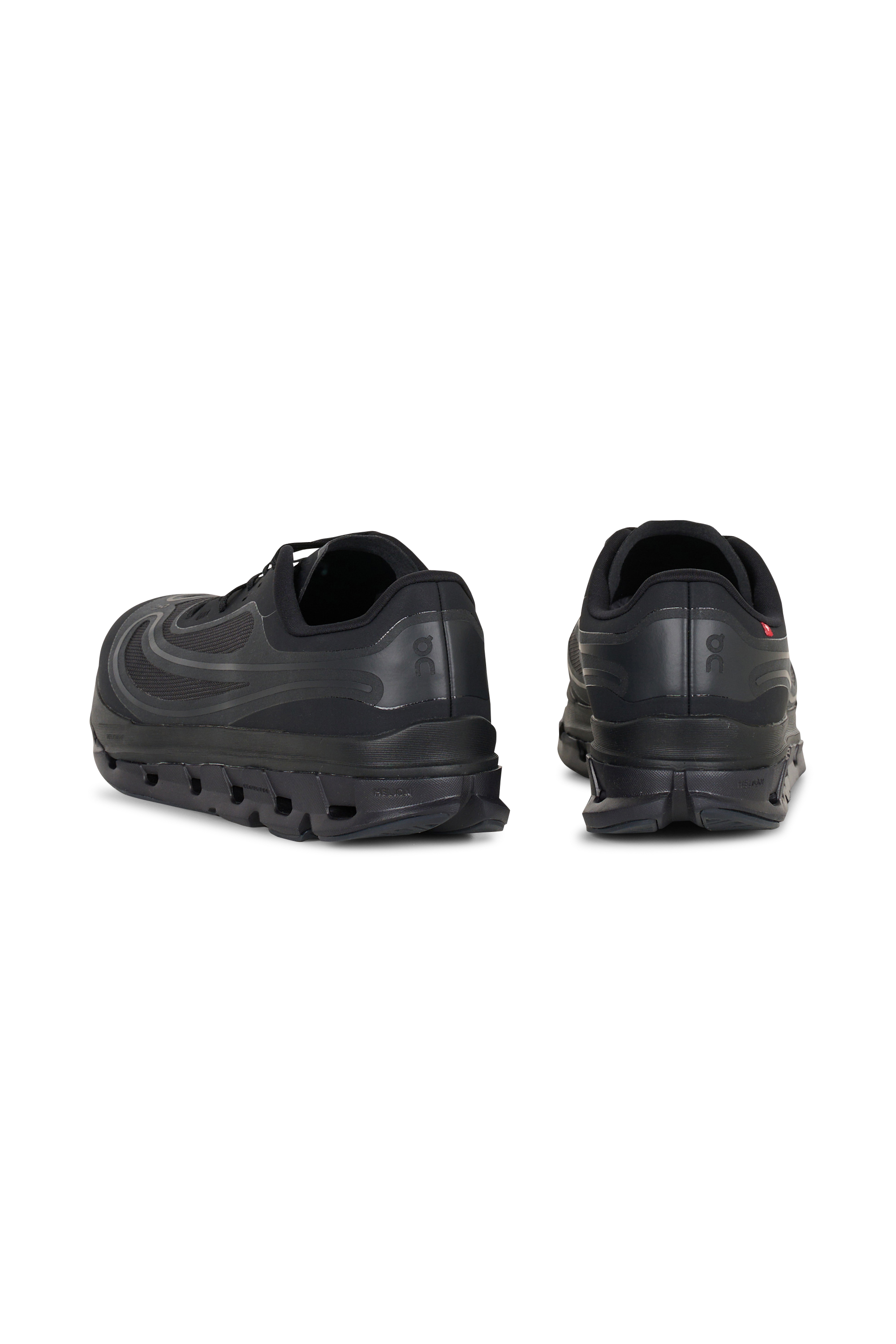 Men?s Storm 96 LO fabric and leather sneakers | Black ON Men