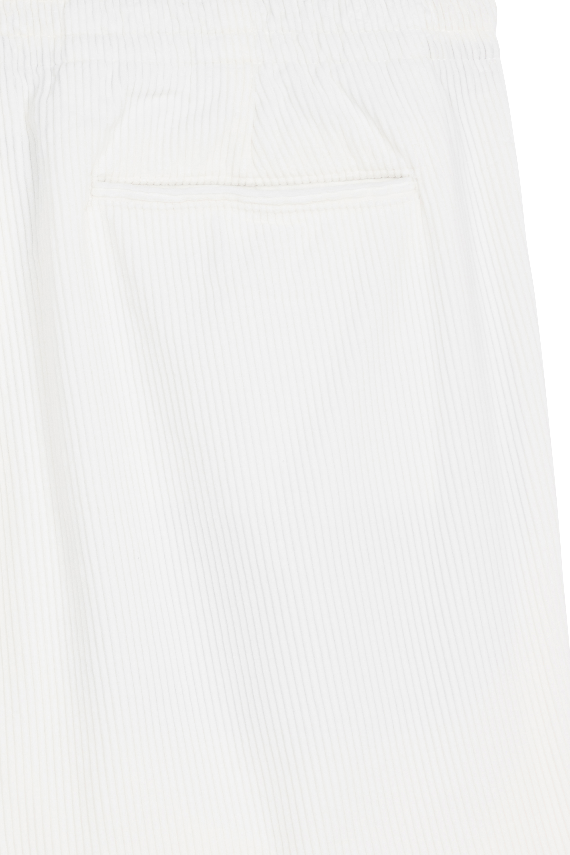 Short en velours Blanc