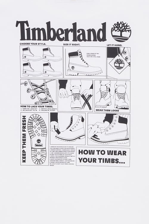 TIMBERLAND T-shirt Blanc
