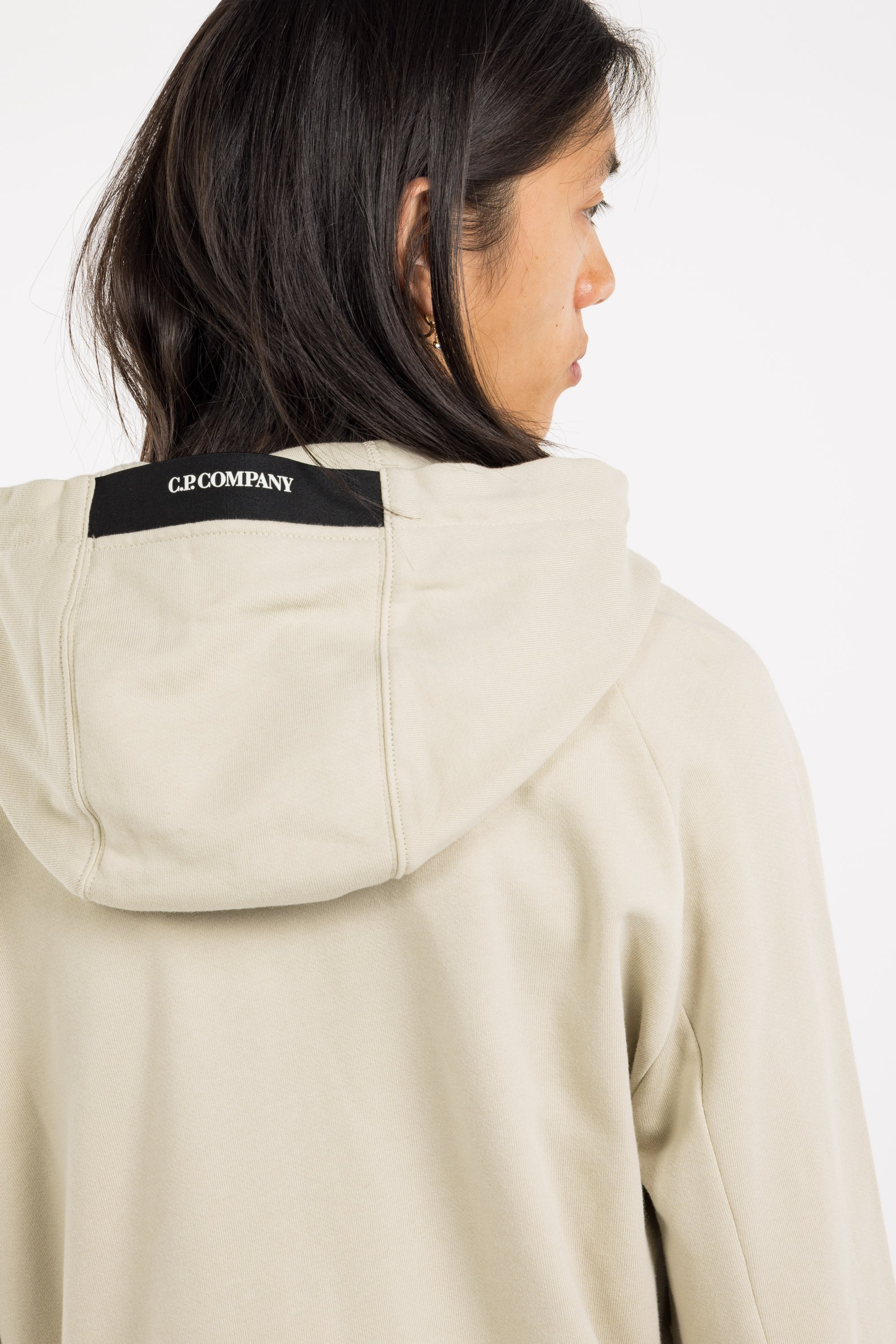 Sweat zippé  | Gris C.P. COMPANY Homme