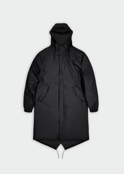Coupe vent long femme impermeable sale