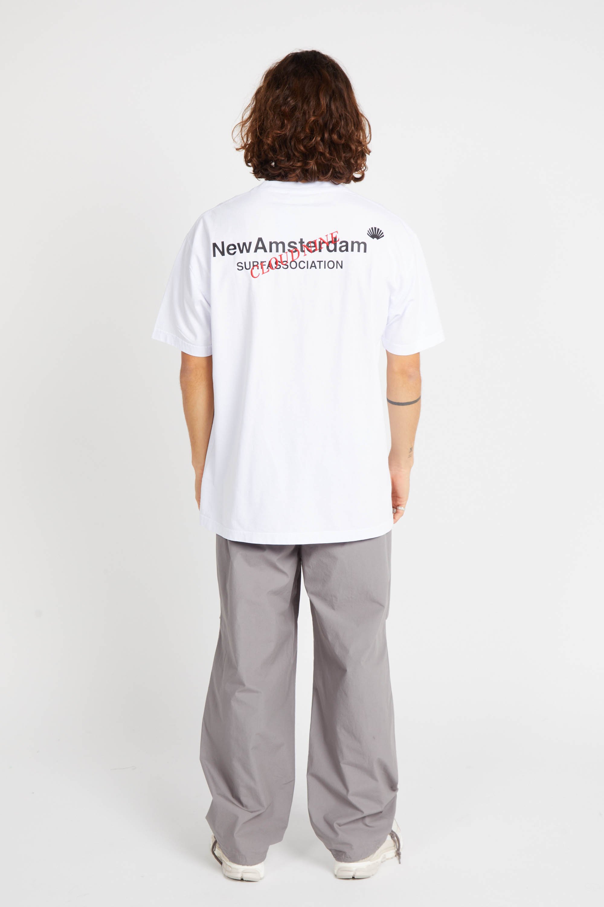 Pantalon parachute Bleu