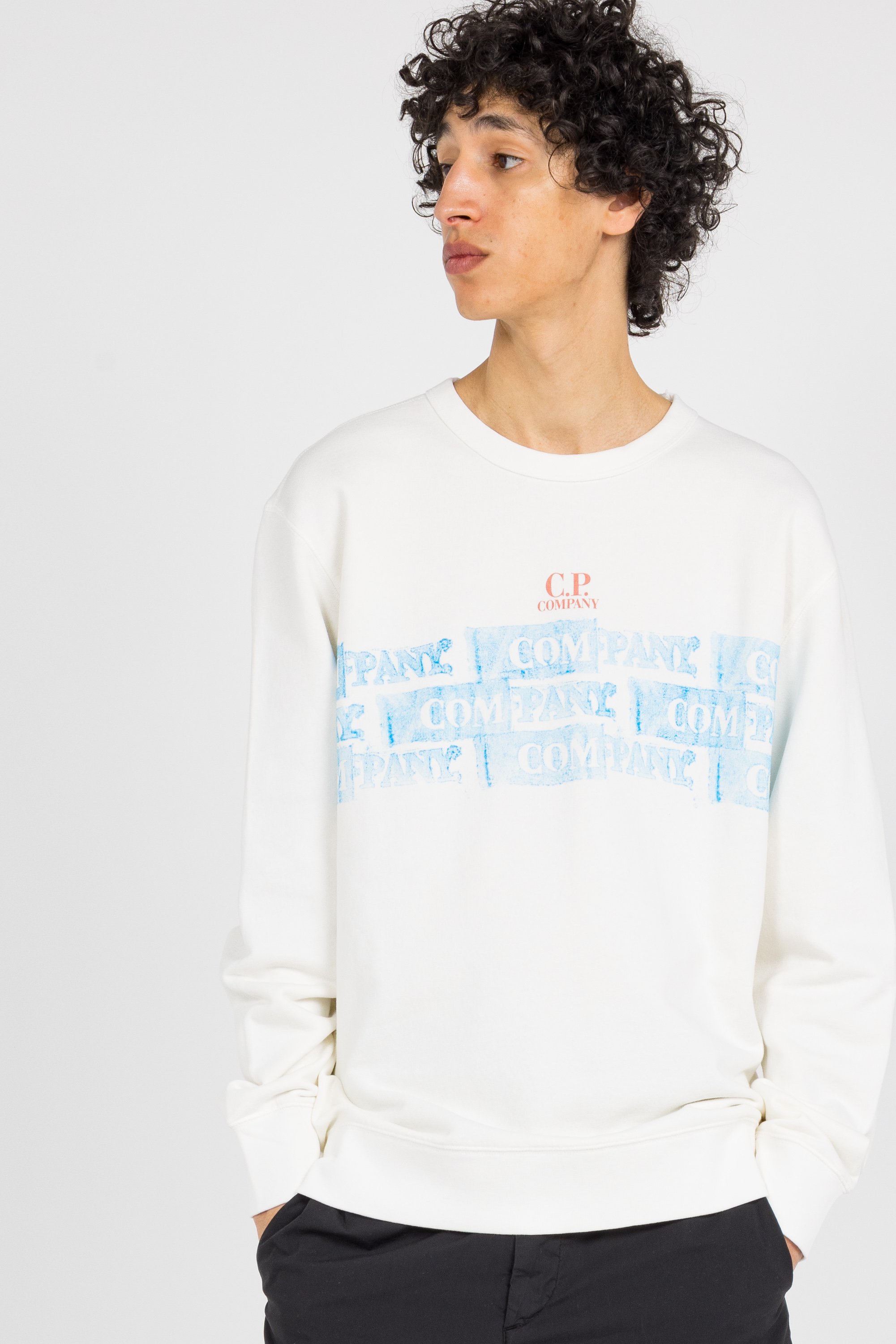 Sweatshirt | Blanc by C.P. COMPANY Sweatshirt Blanc