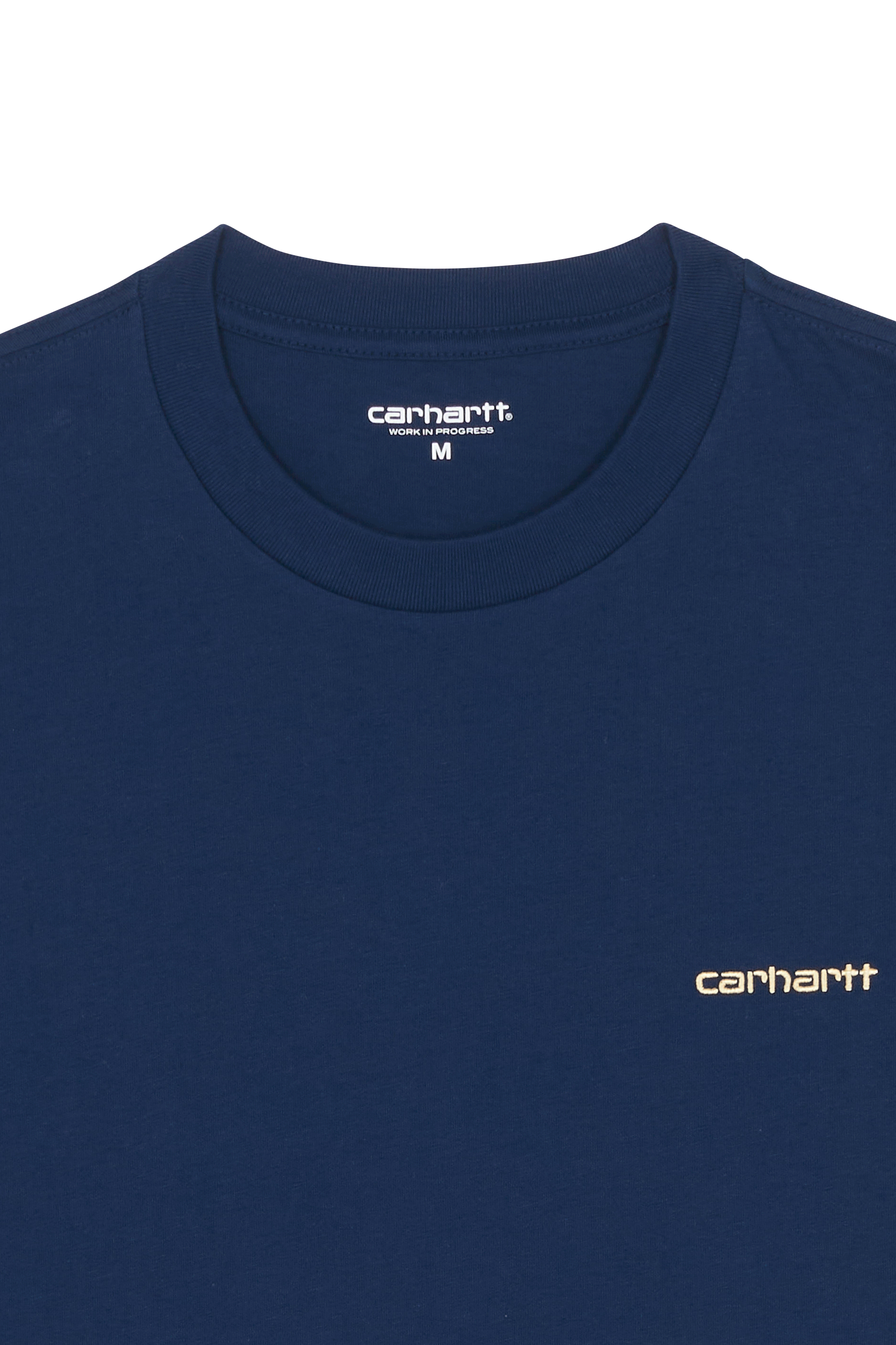 Tシャツ・カットソー Carhartt WIP \"Script Embroidery\" t-shirt Blue T-shirt Script embroidery Bleu Carhartt Wip - Homme | Citadium