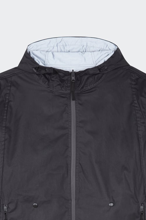 POP TRADING COMPANY Imperméable Noir