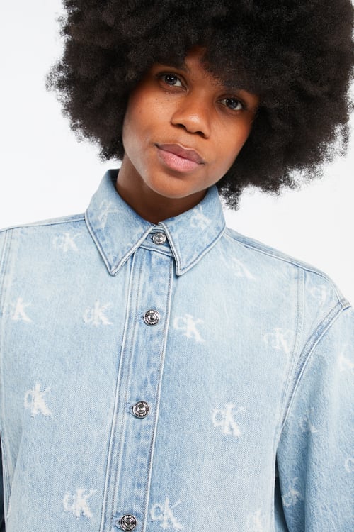 CALVIN KLEIN Veste Bleu