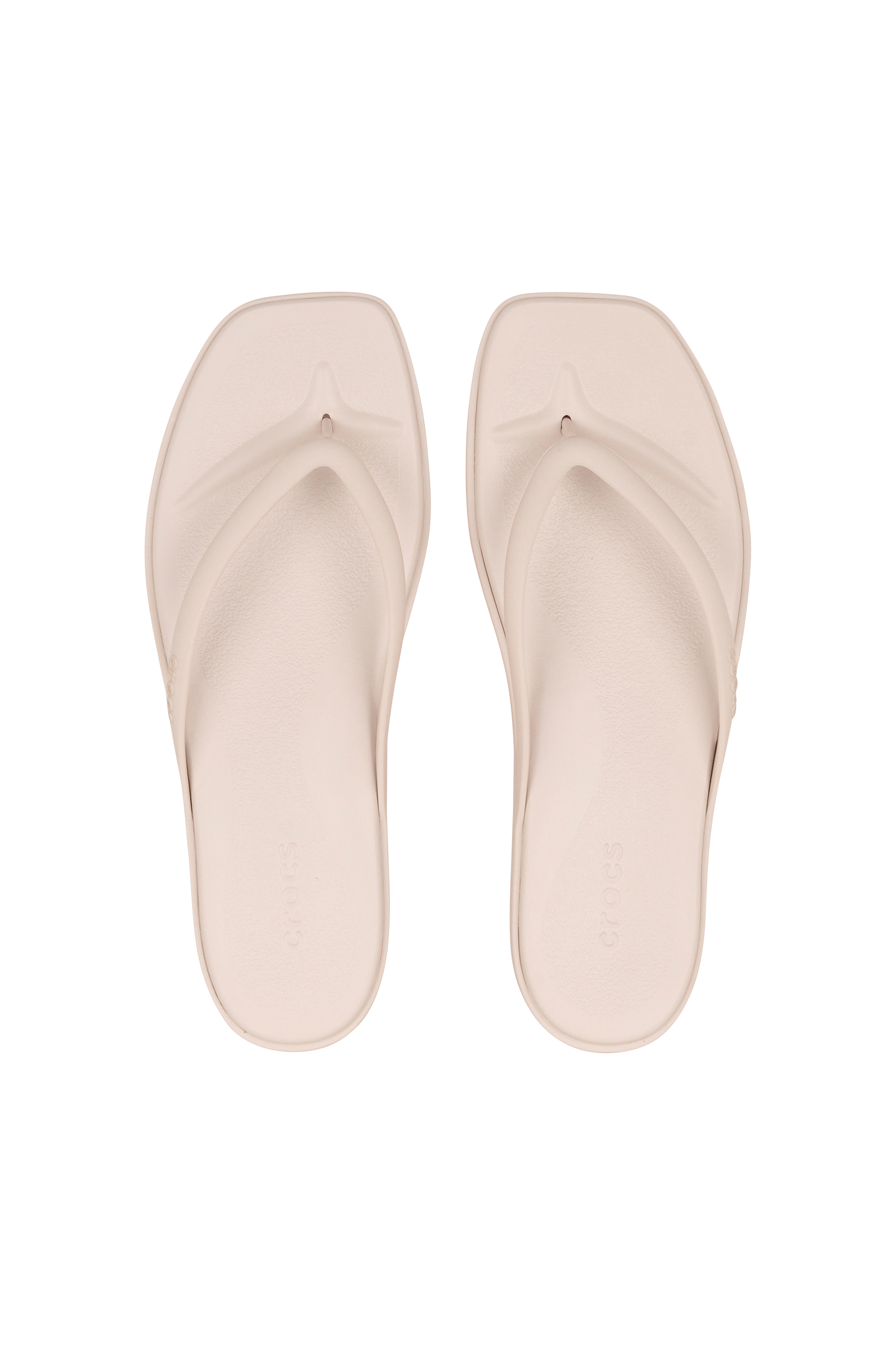 Sandales plates | Beige CROCS Femme