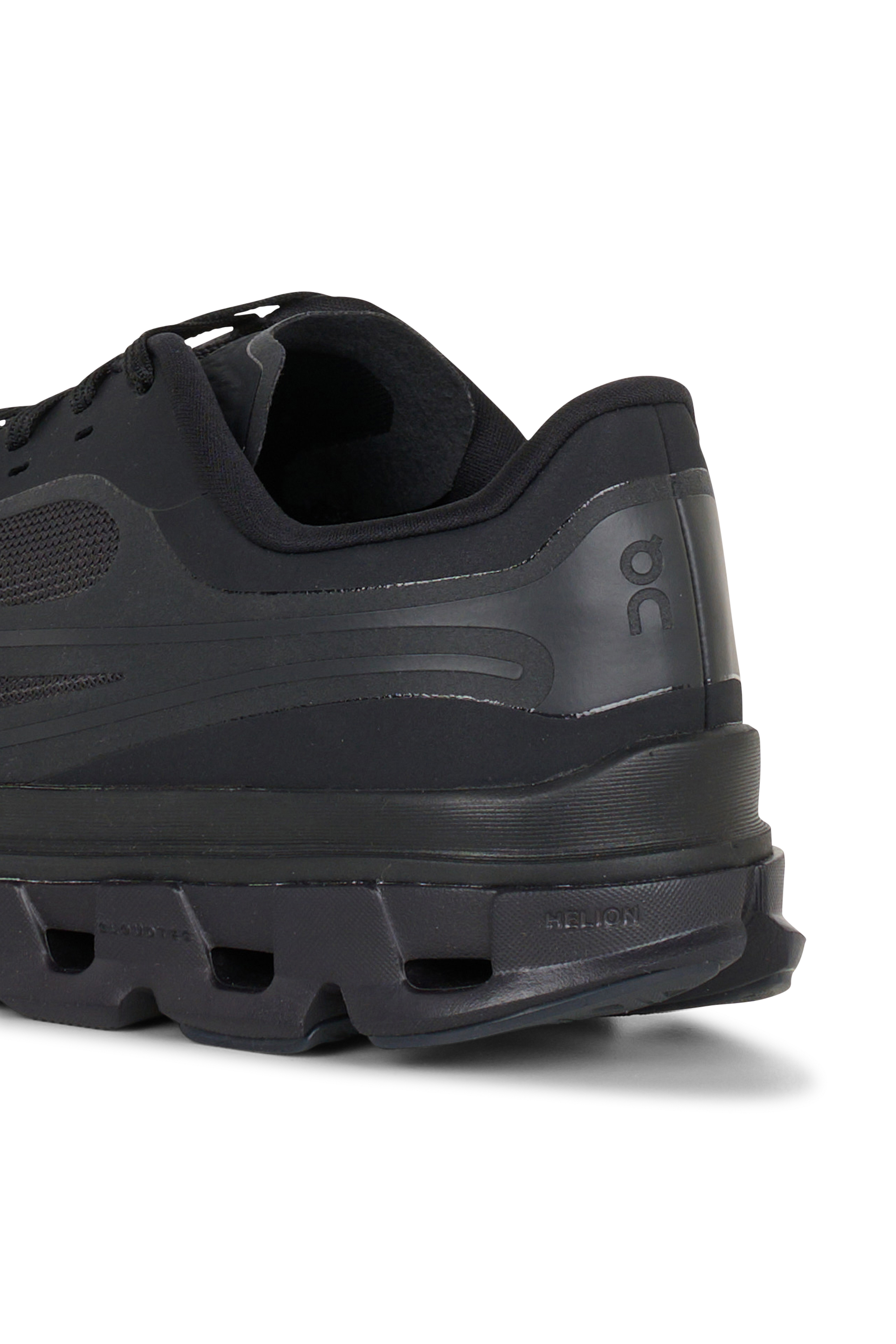 Men?s Storm 96 LO fabric and leather sneakers | Black ON Men