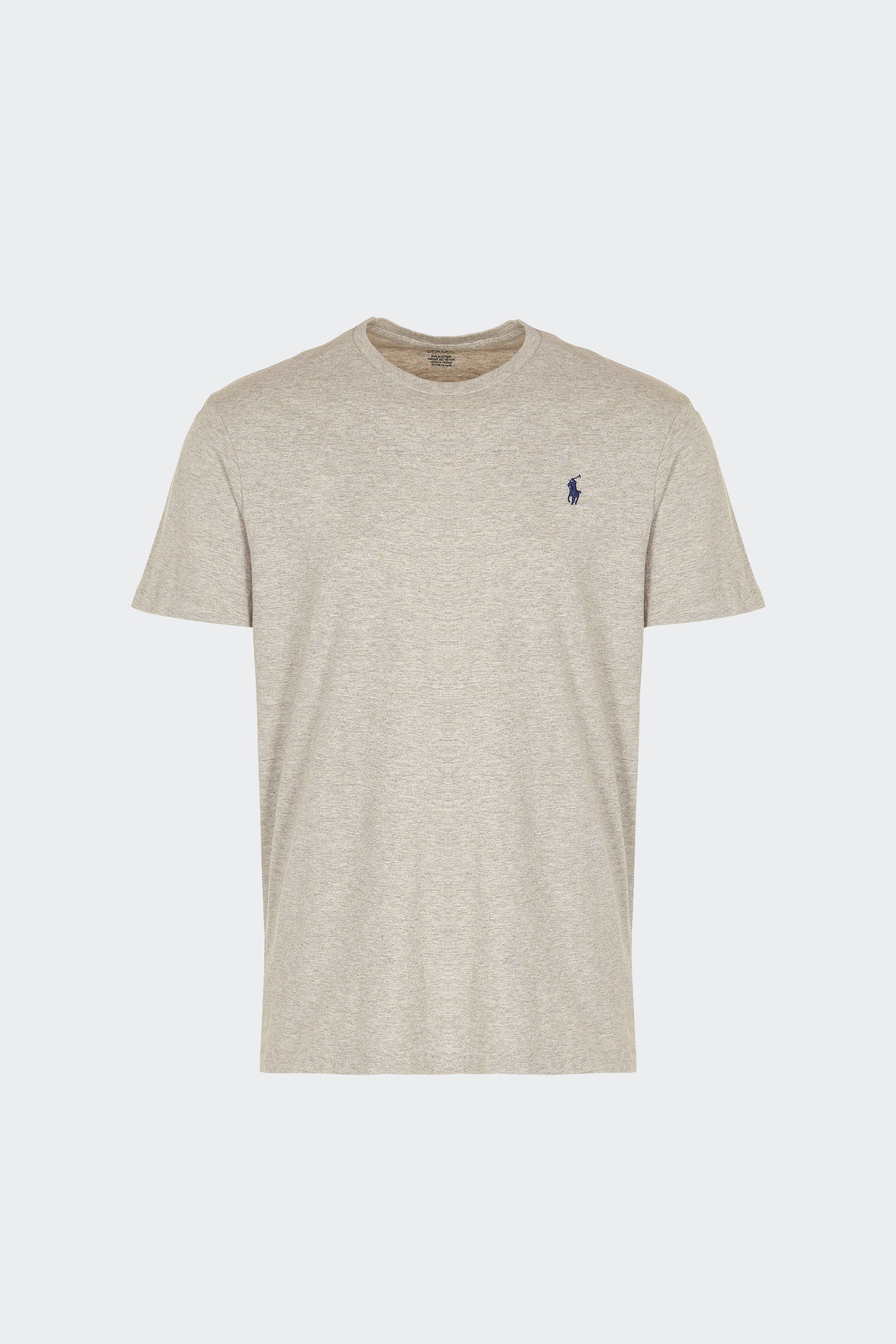 Tee-shirt col rond slim-fit en coton | Gris by POLO RALPH LAUREN Tee-shirt col rond slim-fit en coton Gris