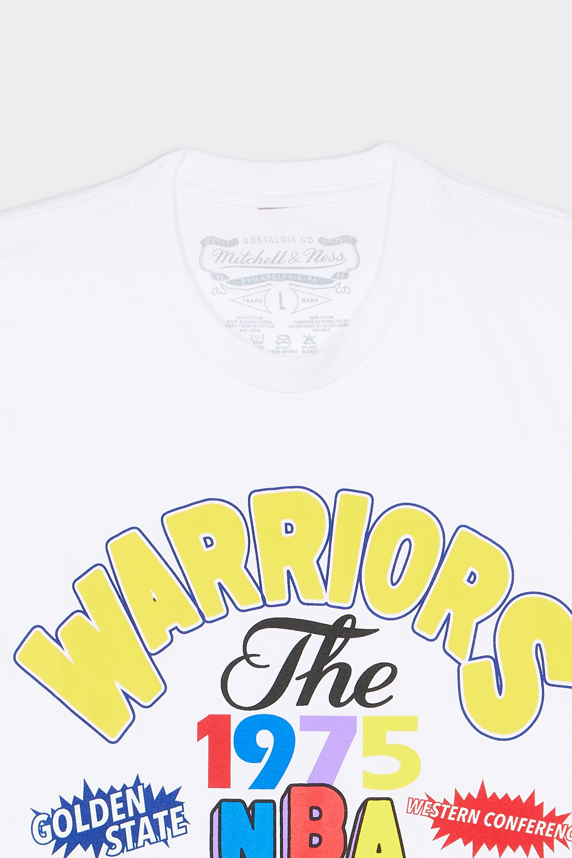 T-shirt | Blanc by MITCHELL & NESS T-shirt Blanc