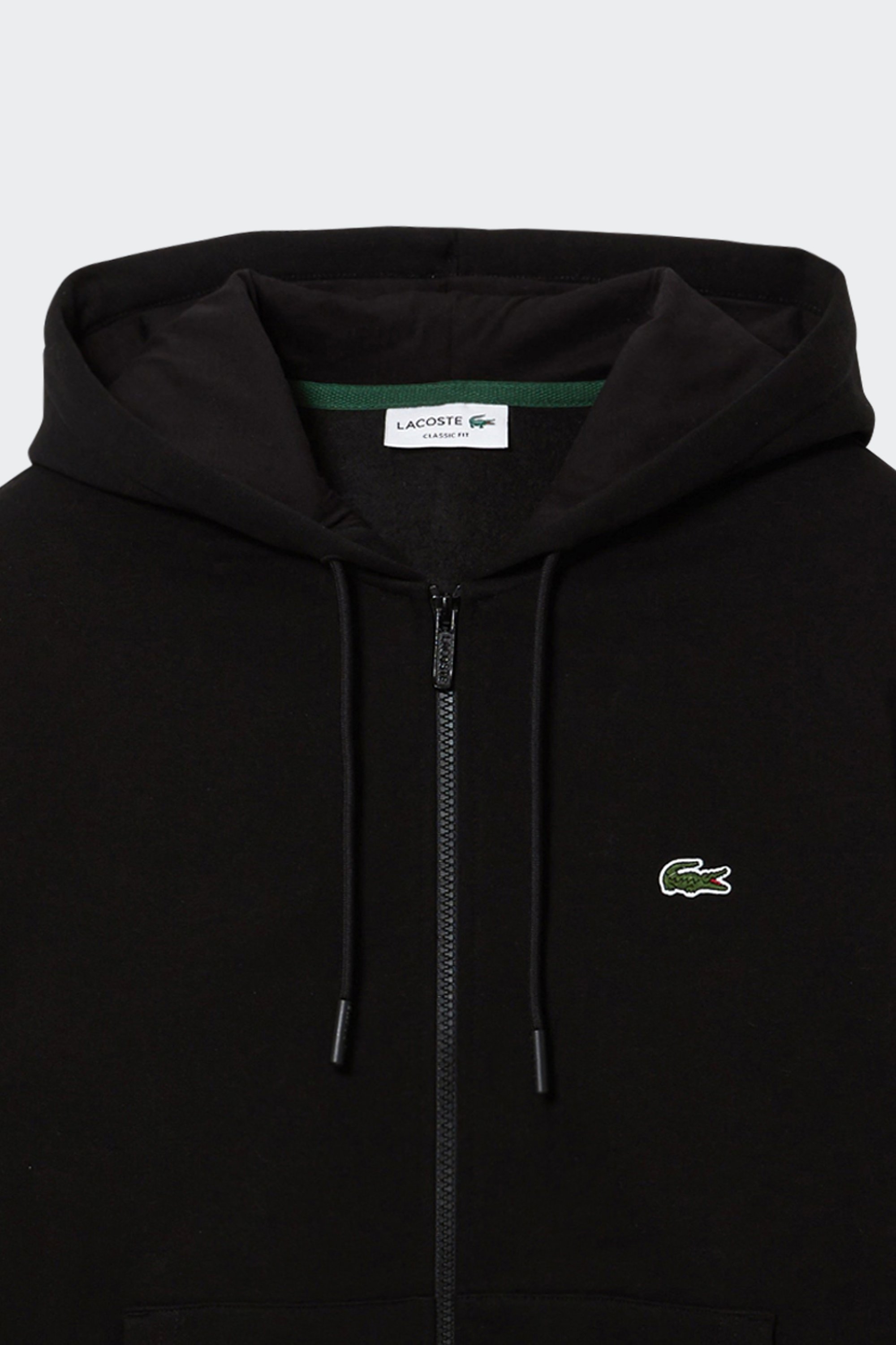 Sweat zippé | Noir by LACOSTE Sweat zippé Noir