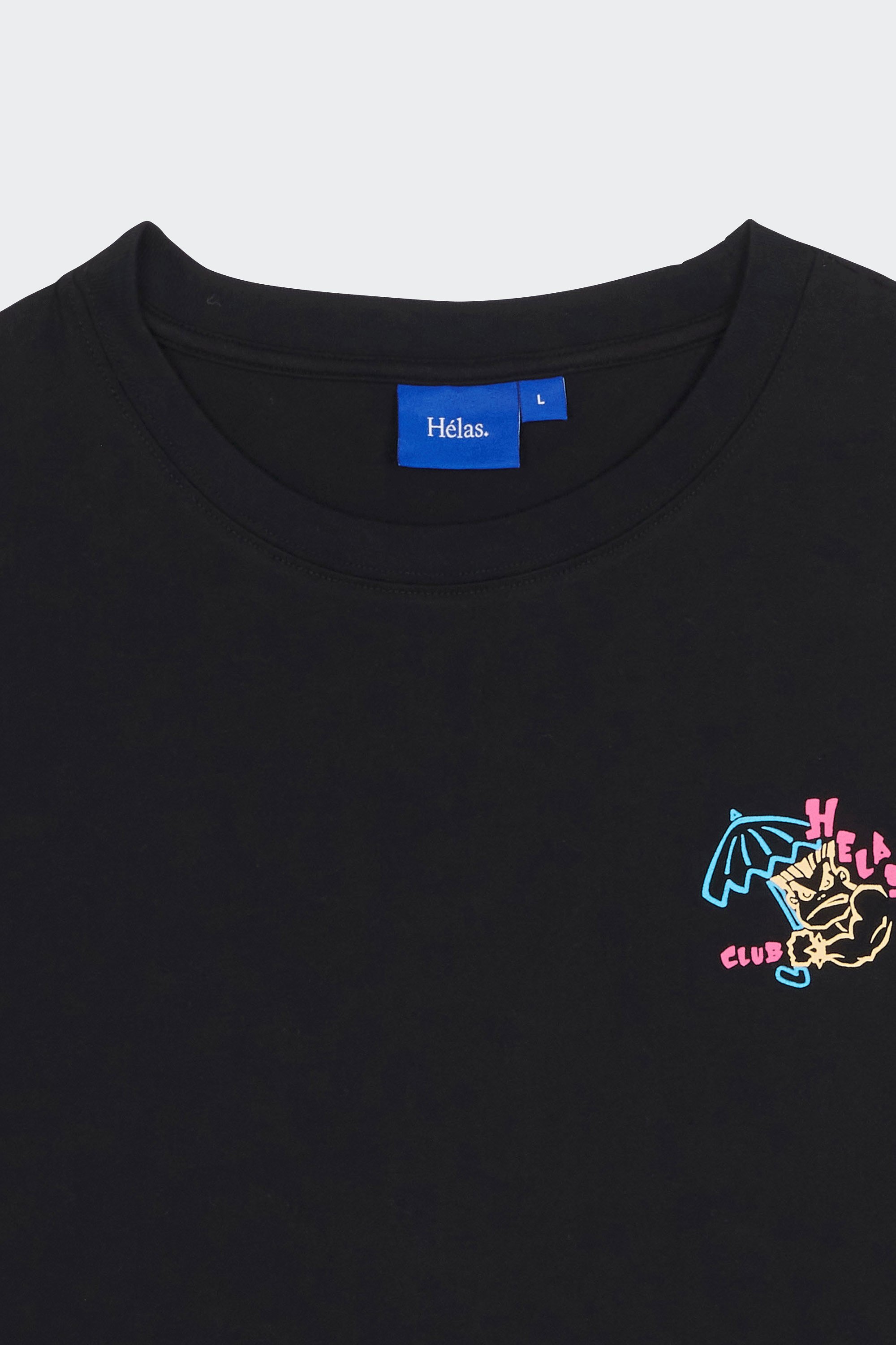 T-shirt | Black by HELAS T-shirt Black