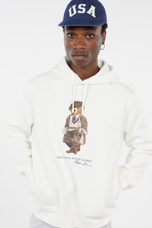 POLO RALPH LAUREN Hoodie Blanc