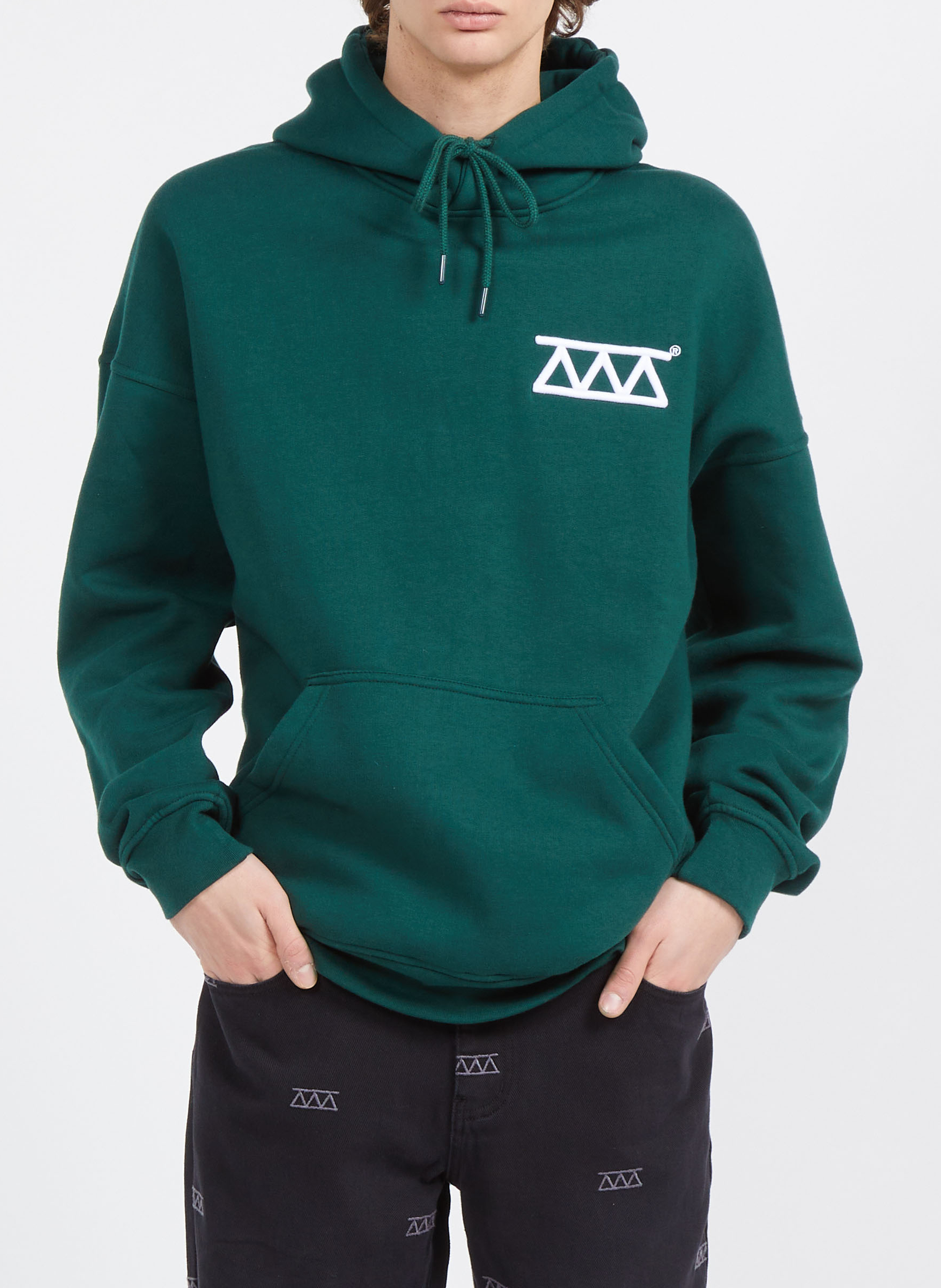 Hoodie | Green HOLOGRAM Men