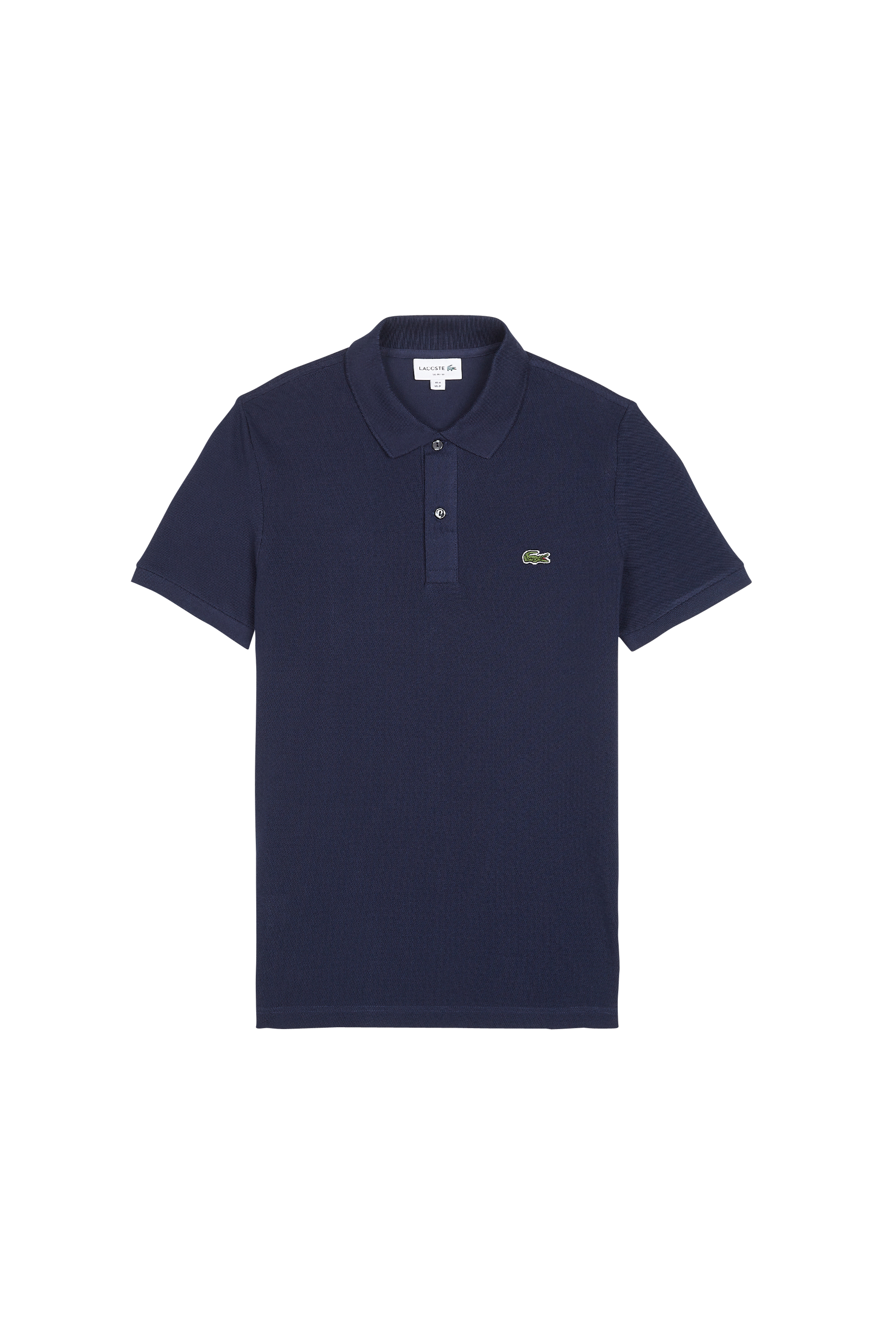Polo slim-fit en coton Bleu