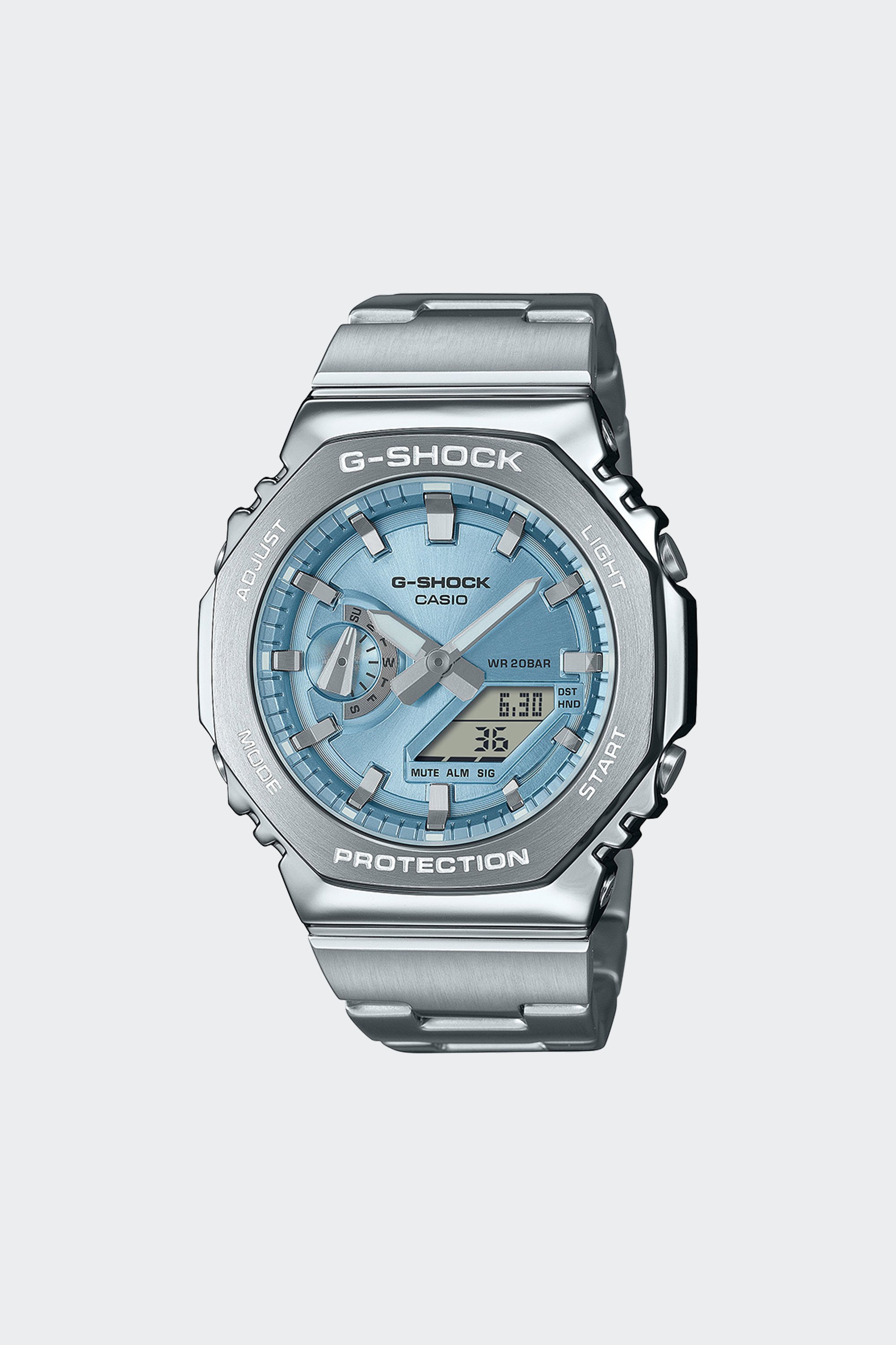 Auto-illuminator resin watch Gm-2110d-2aer Silver Casio G-Shock