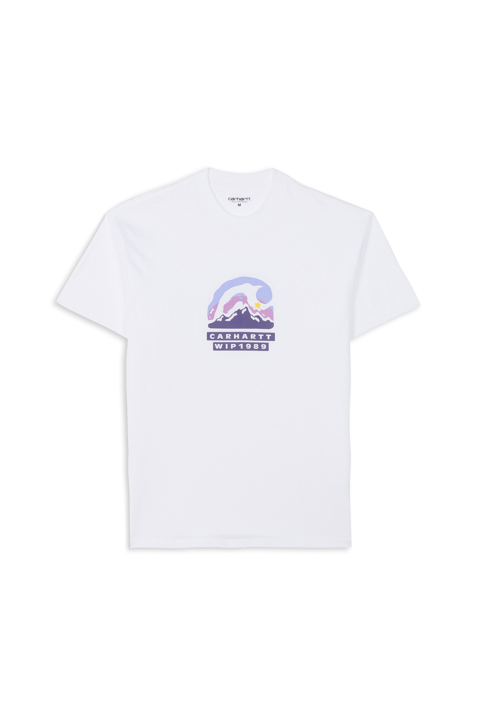 Regular-fit round-neck cotton T-shirt White