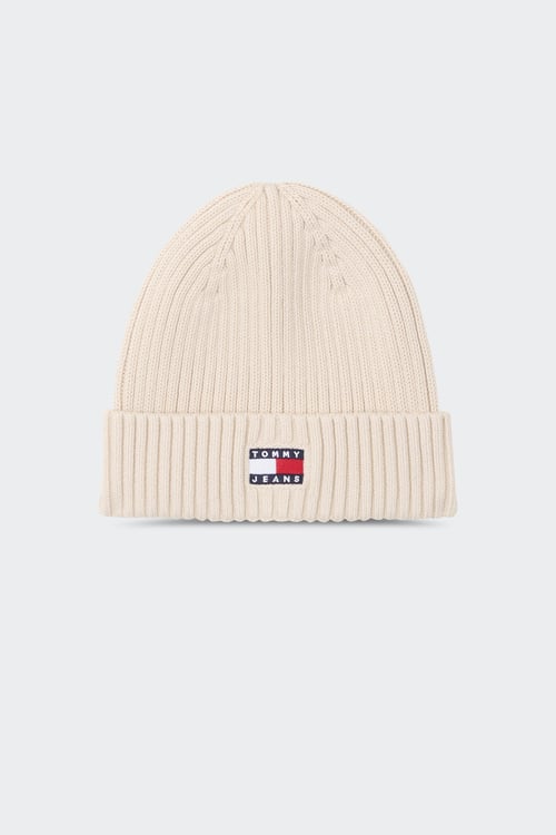 TOMMY JEANS Beanie Beige