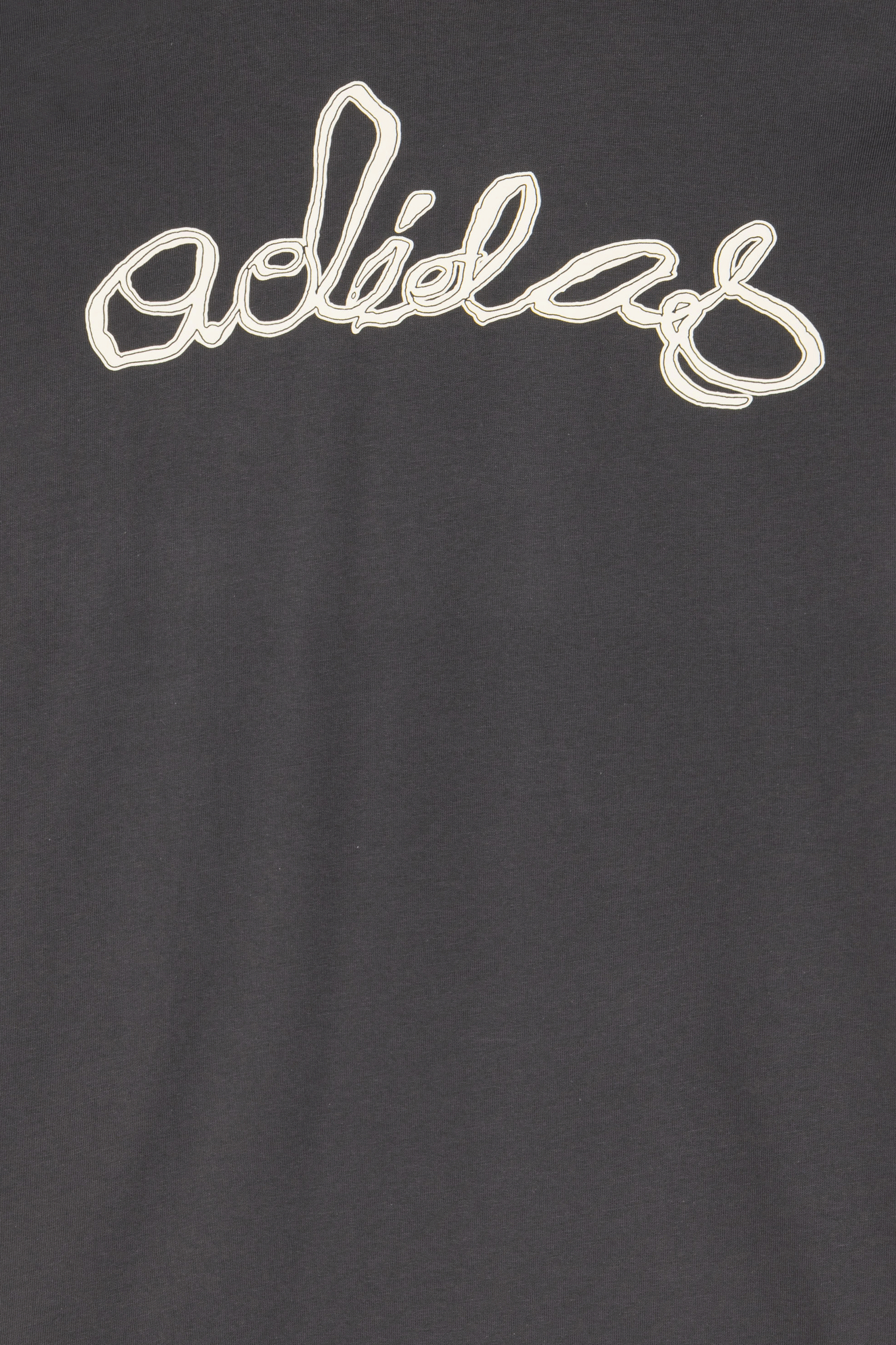 Regular-fit round-neck cotton T-shirt Black