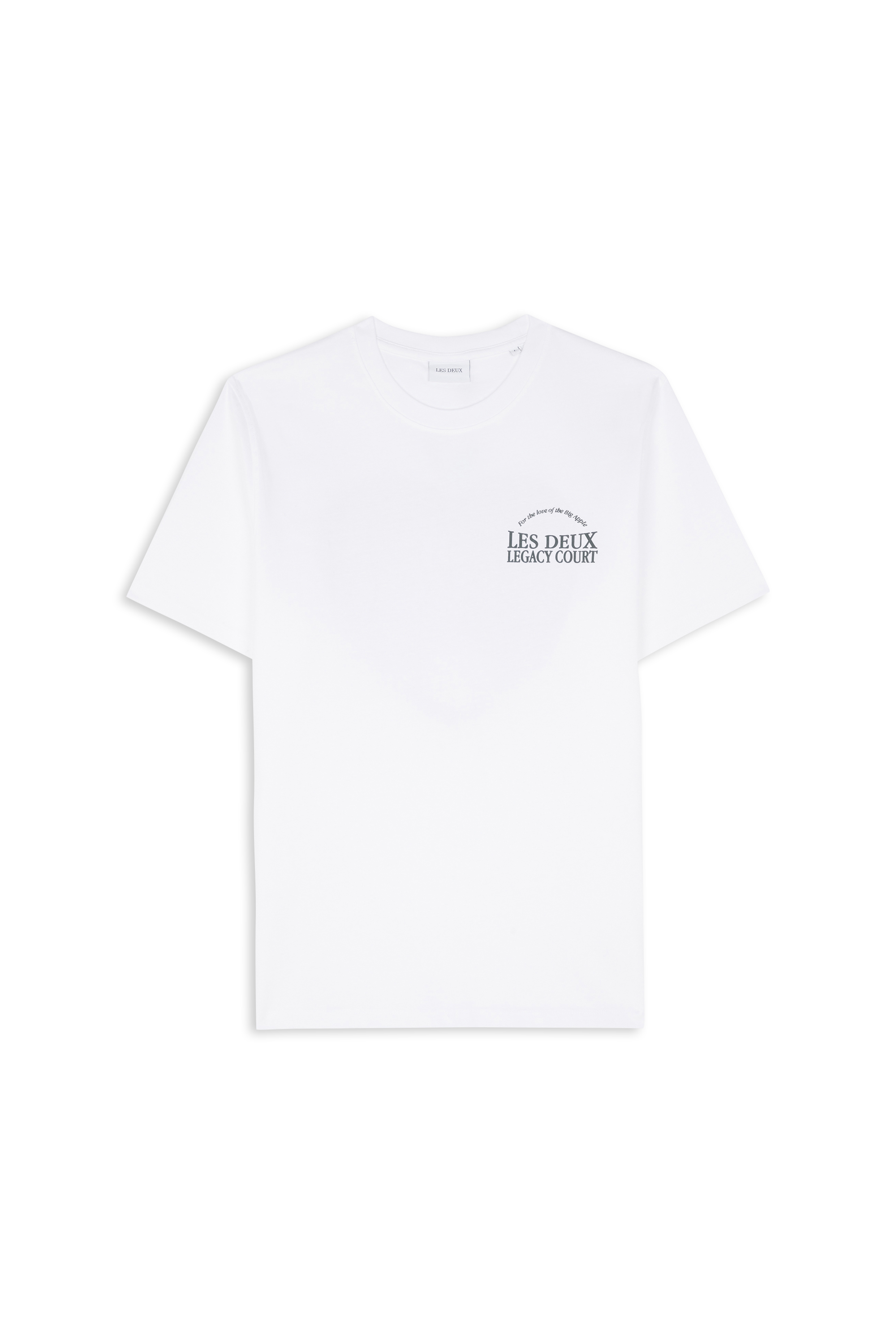 Regular-fit round-neck cotton T-shirt White