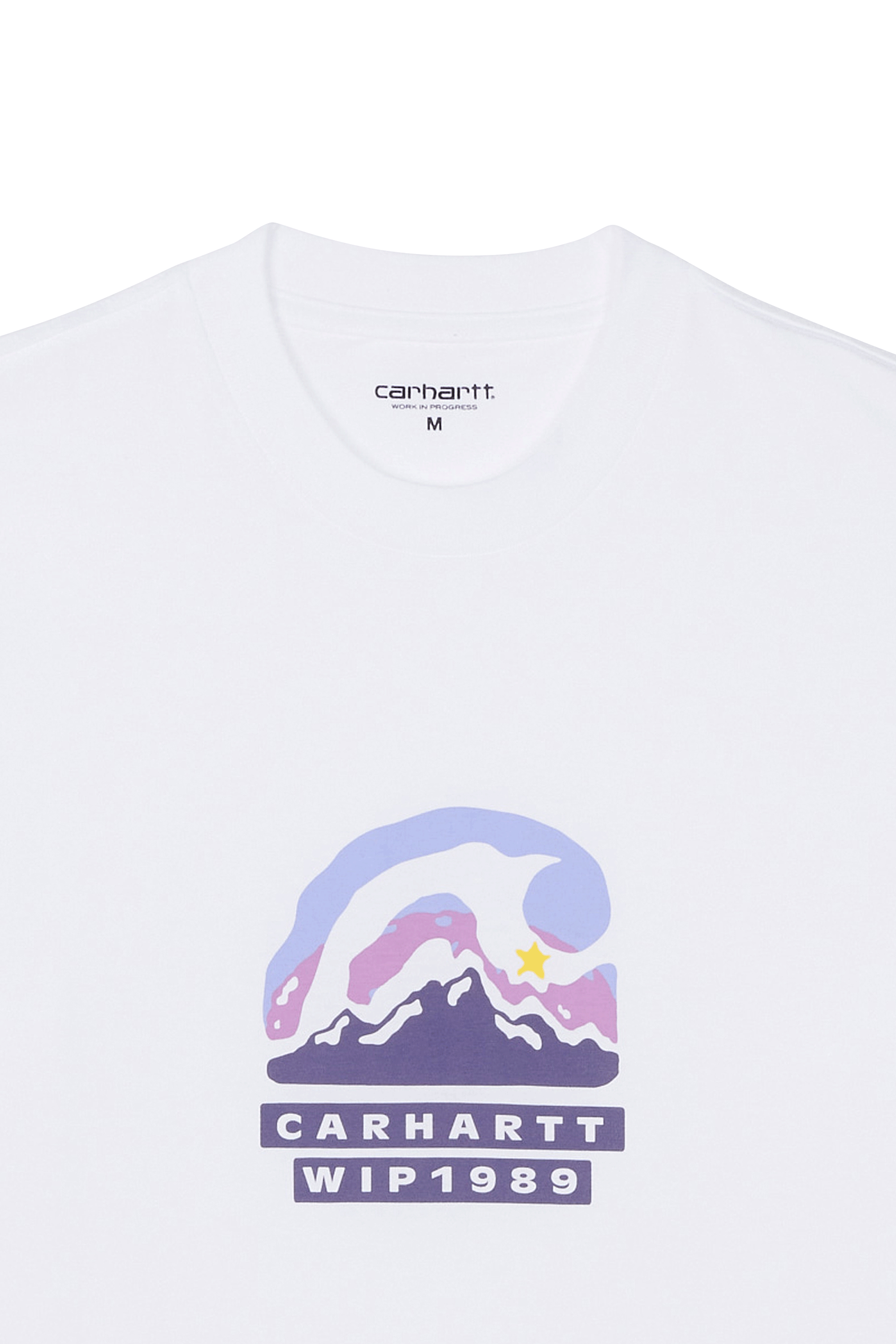 Regular-fit round-neck cotton T-shirt White