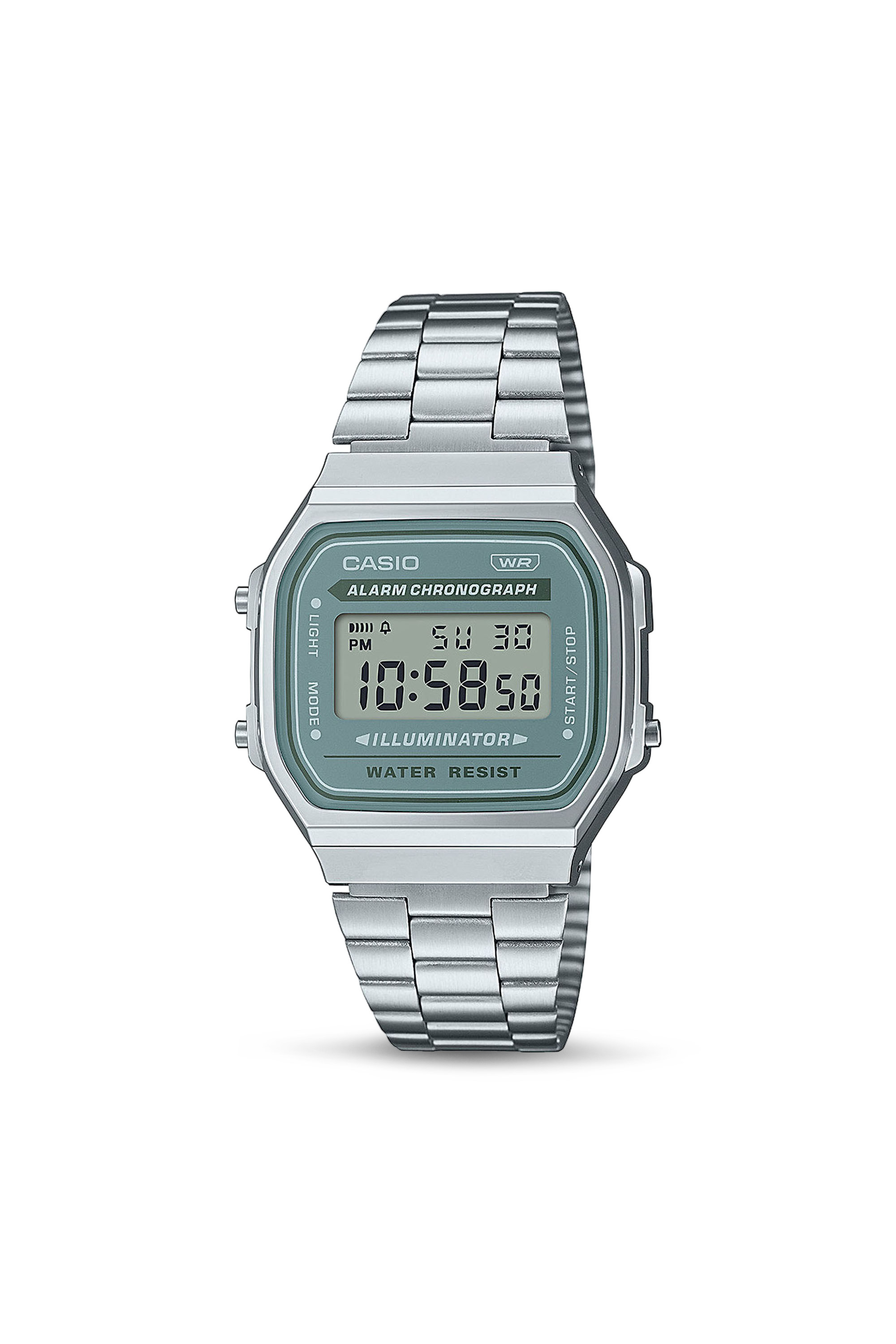 Auto-Illuminator resin watch Silver