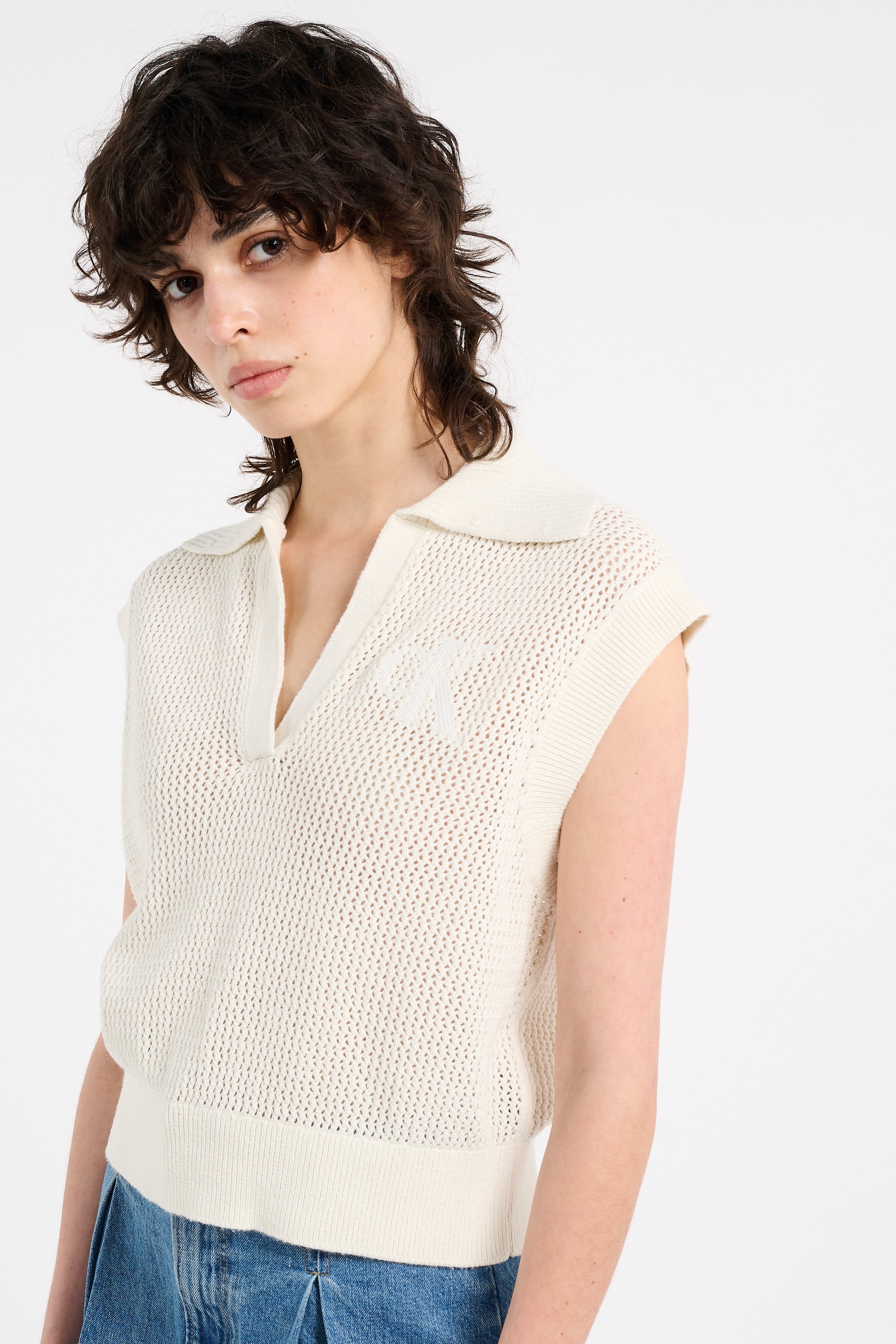 Pull | Blanc CALVIN KLEIN Femme