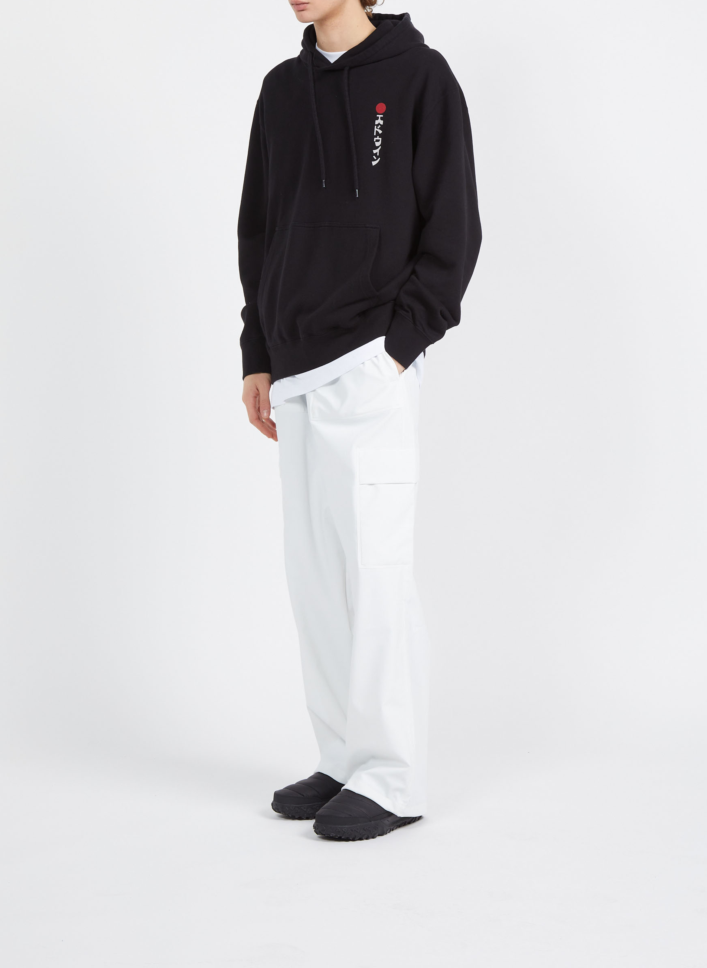 Hoodie | Black EDWIN Men