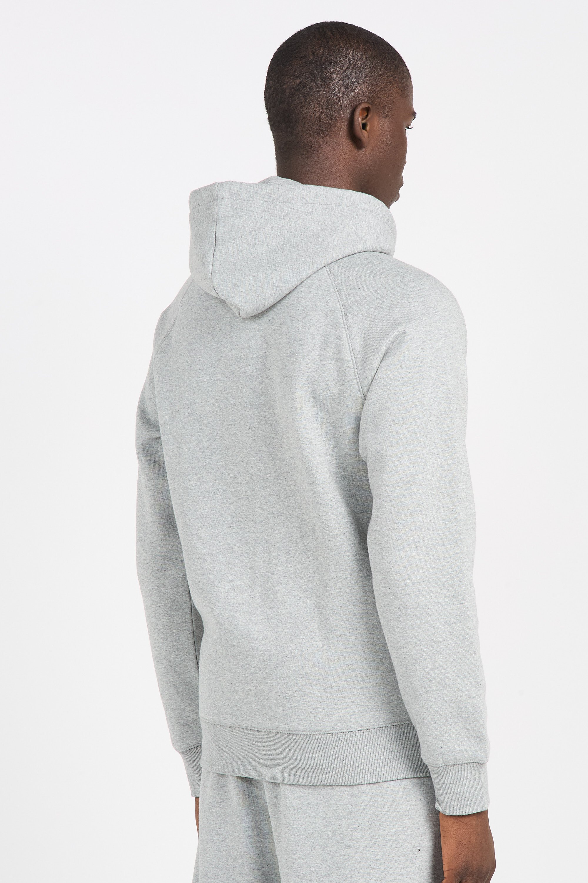 Hoodie zippé Gris