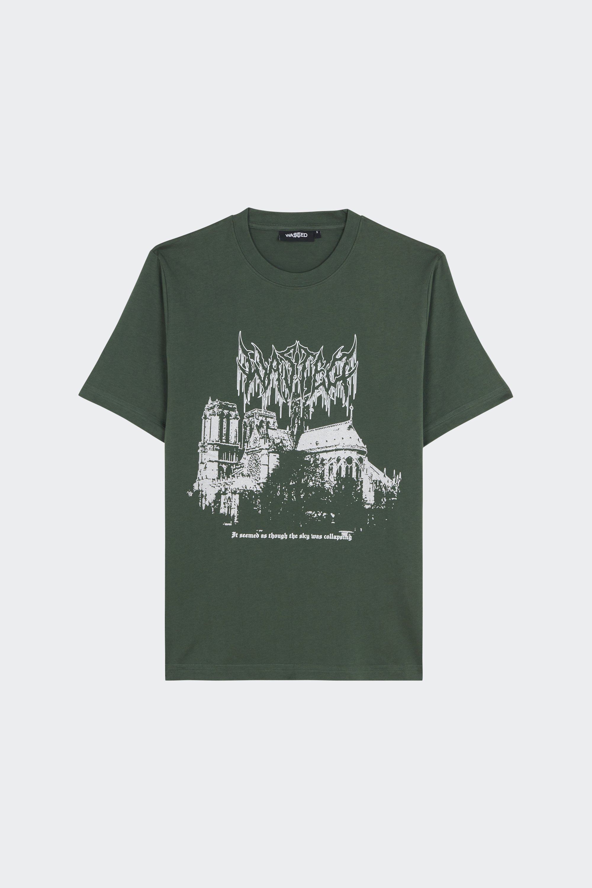 T-shirt | Green by WASTED T-shirt Green